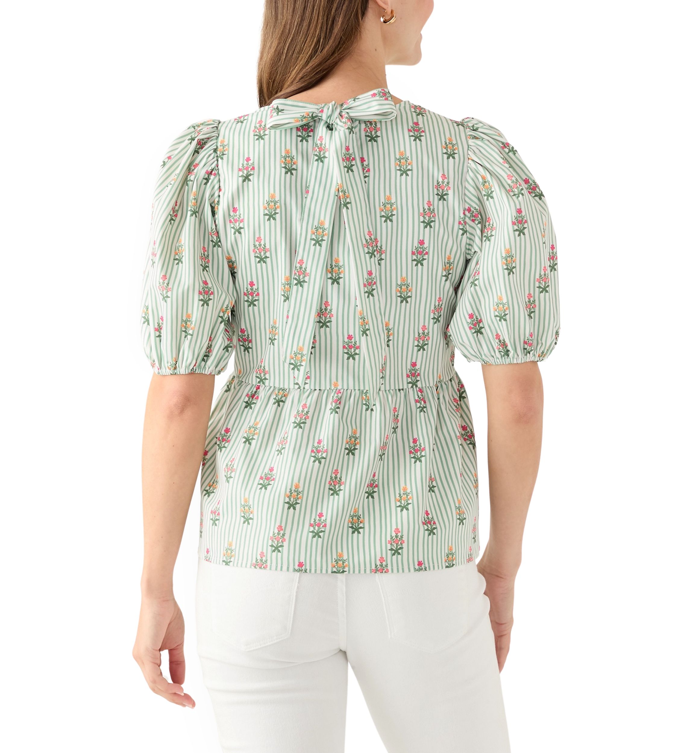 Womens Puff Sleeve Nina Top