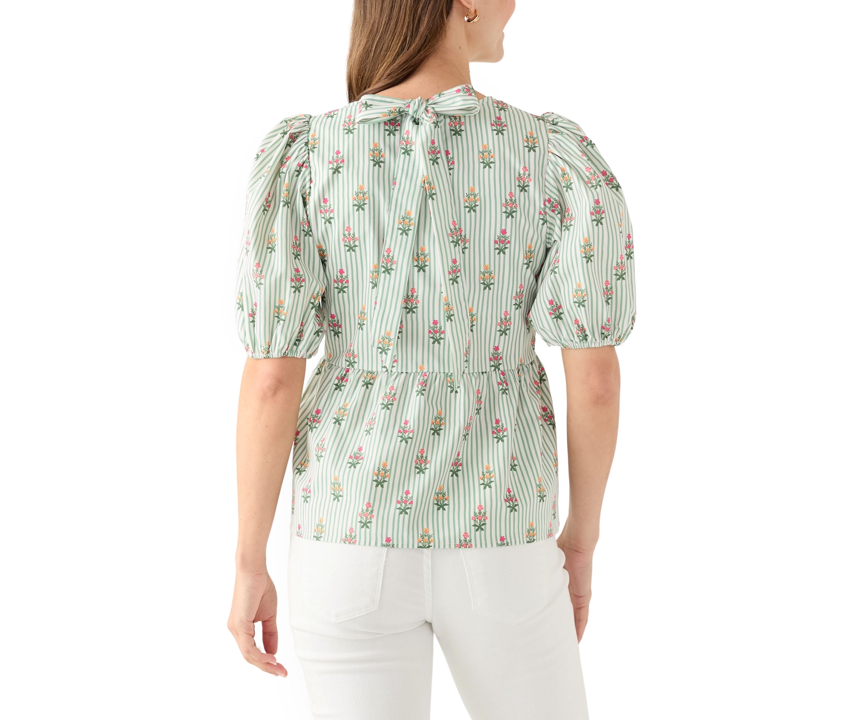 Womens Puff Sleeve Nina Top