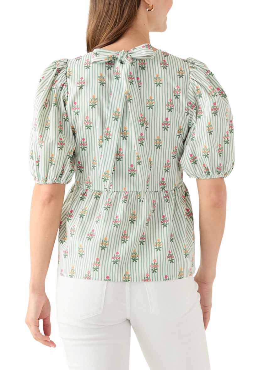 Womens Puff Sleeve Nina Top