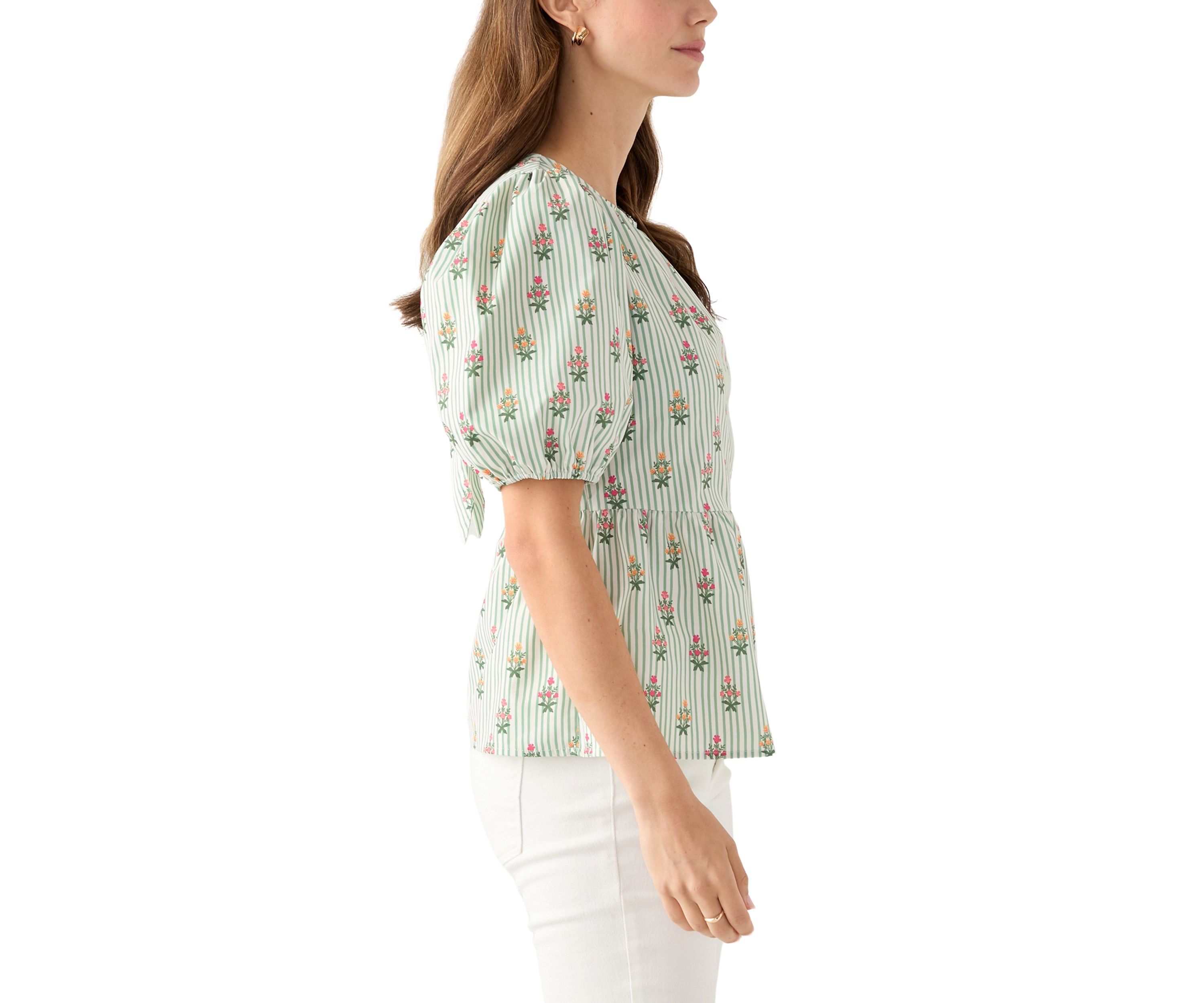 Womens Puff Sleeve Nina Top