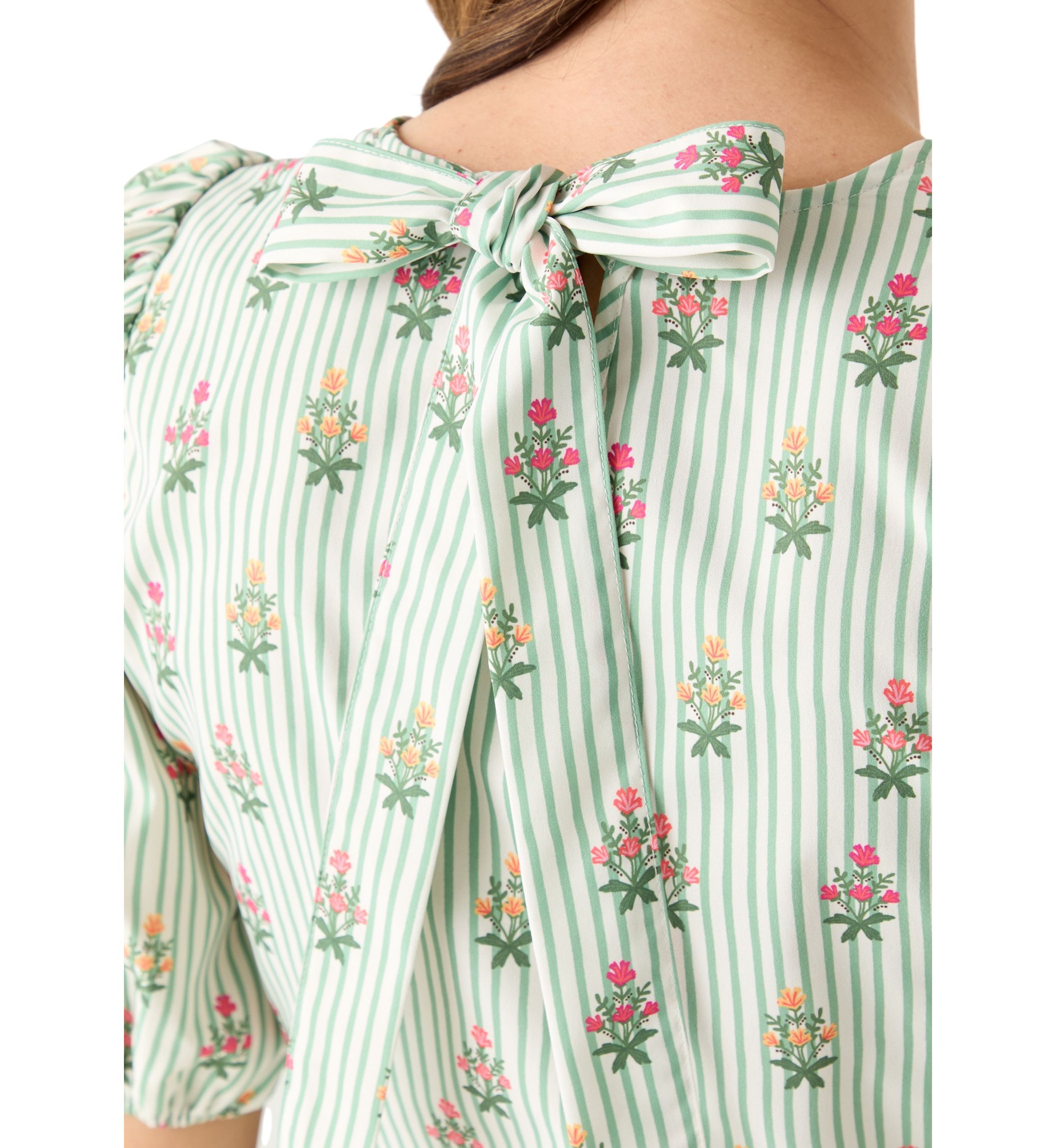 Womens Puff Sleeve Nina Top