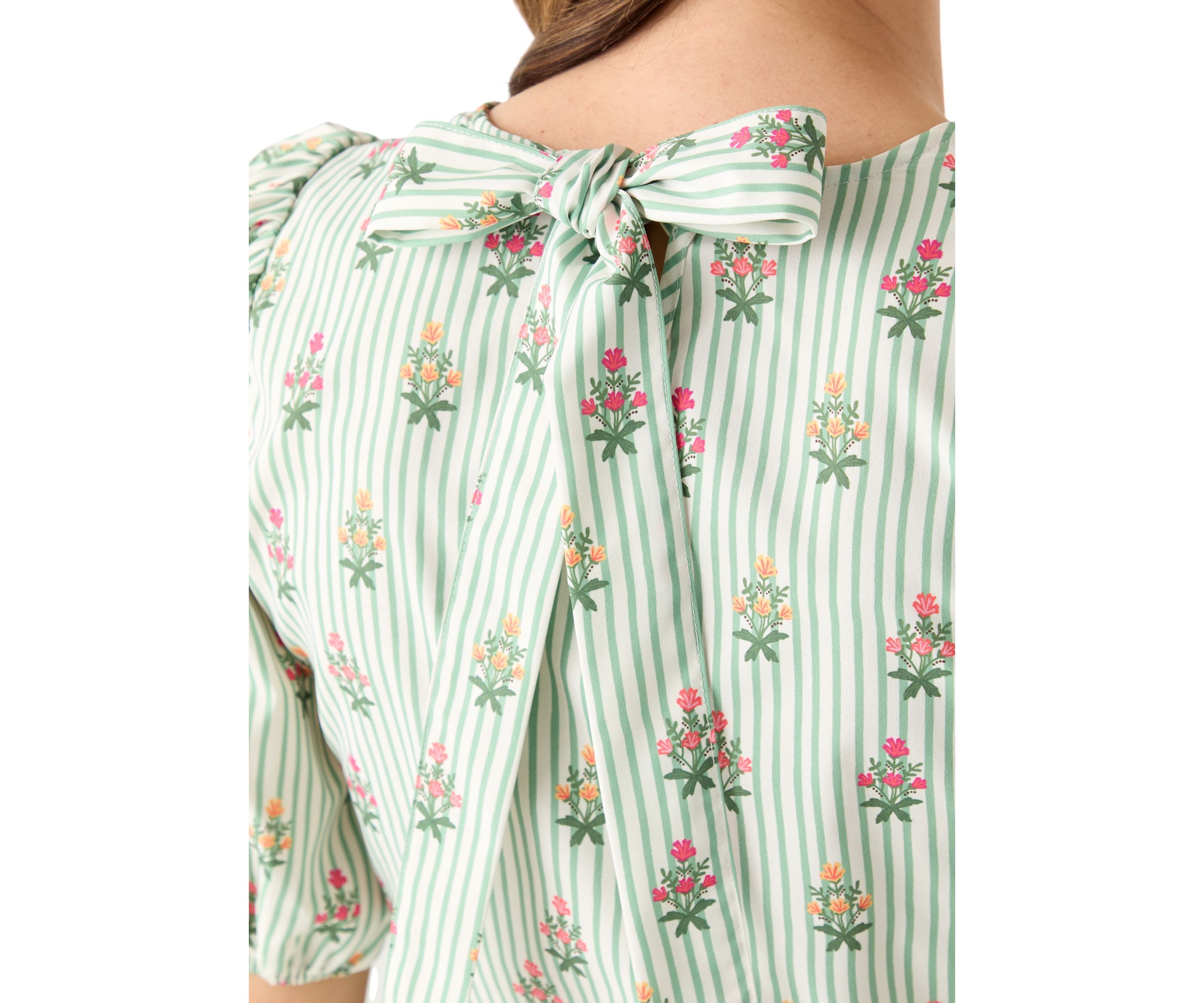 Womens Puff Sleeve Nina Top