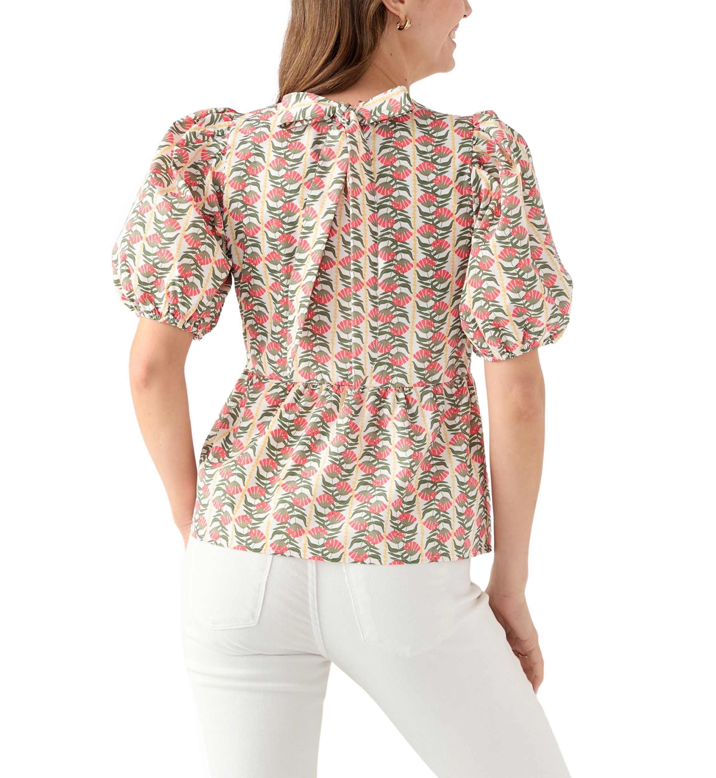 Womens Puff Sleeve Nina Top