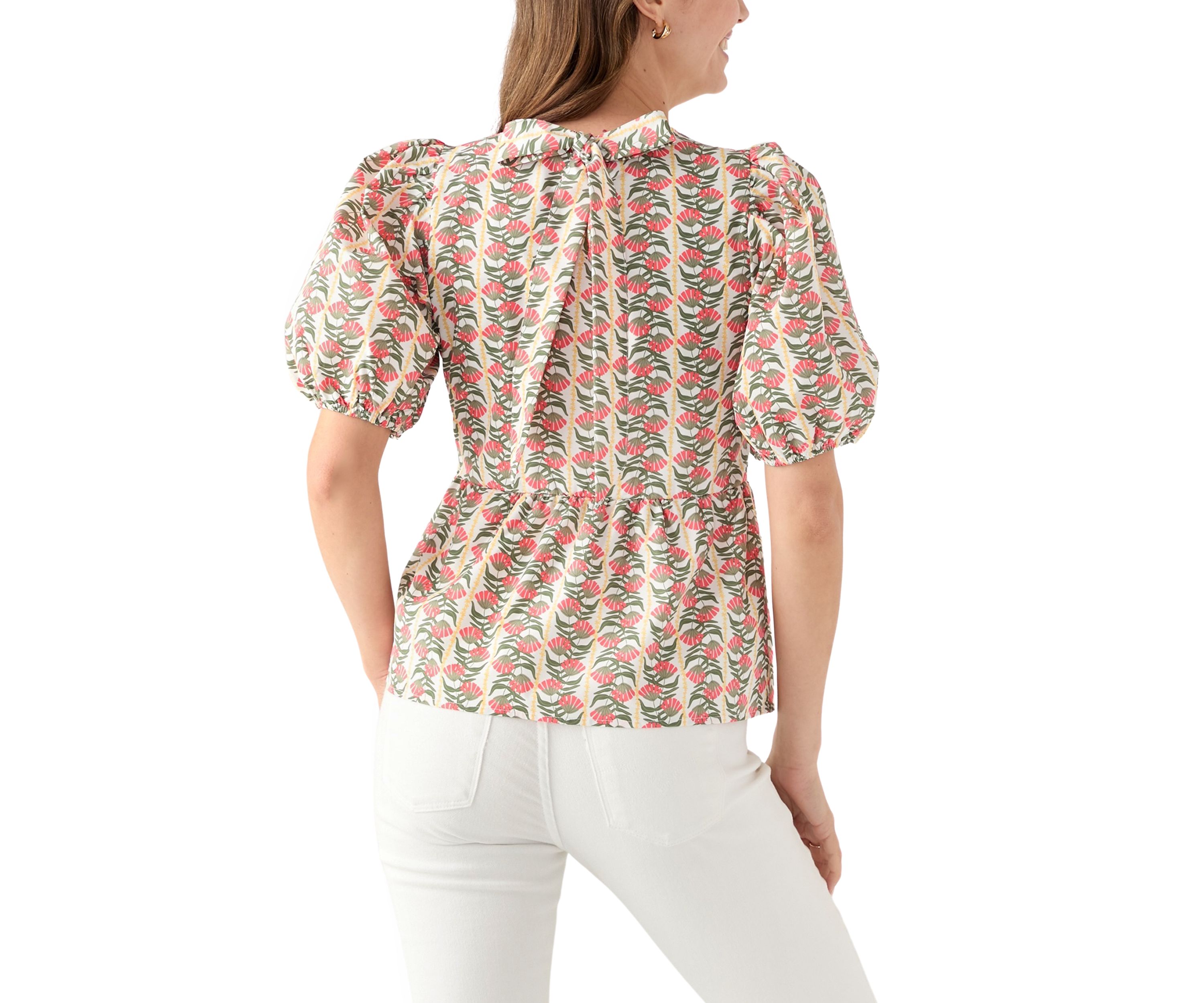 Womens Puff Sleeve Nina Top