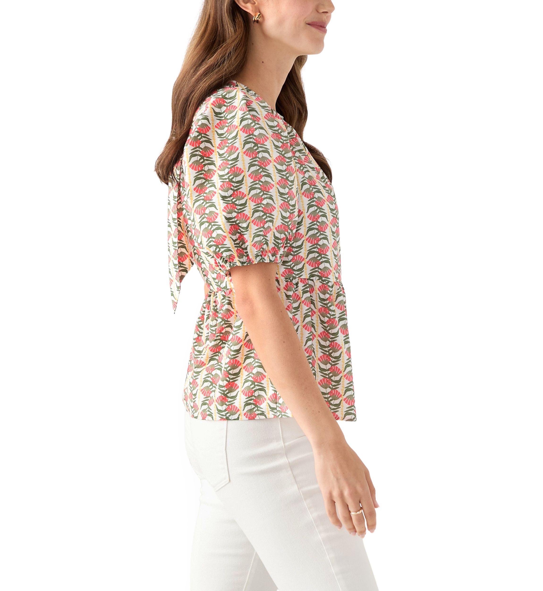 Womens Puff Sleeve Nina Top