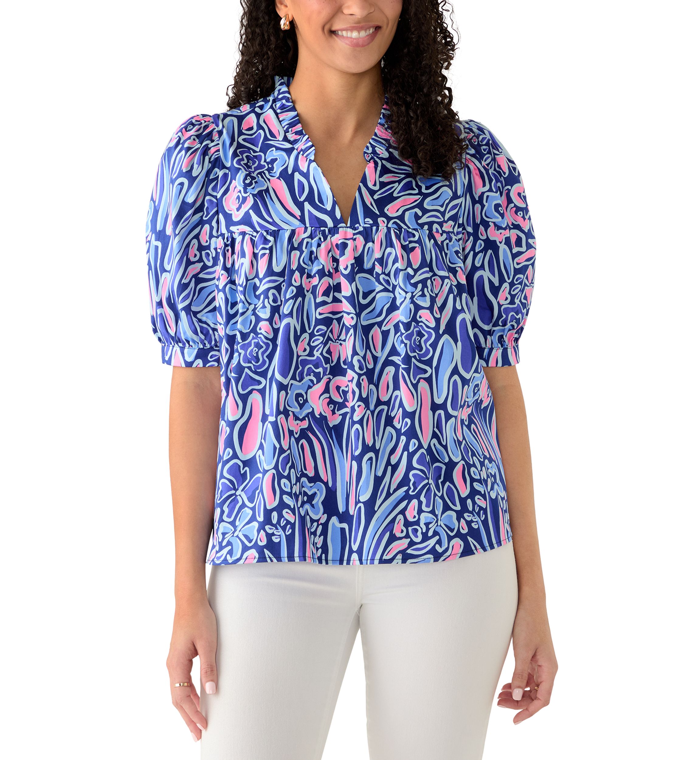 Mary Square Women's Maggie Print Top | Belk