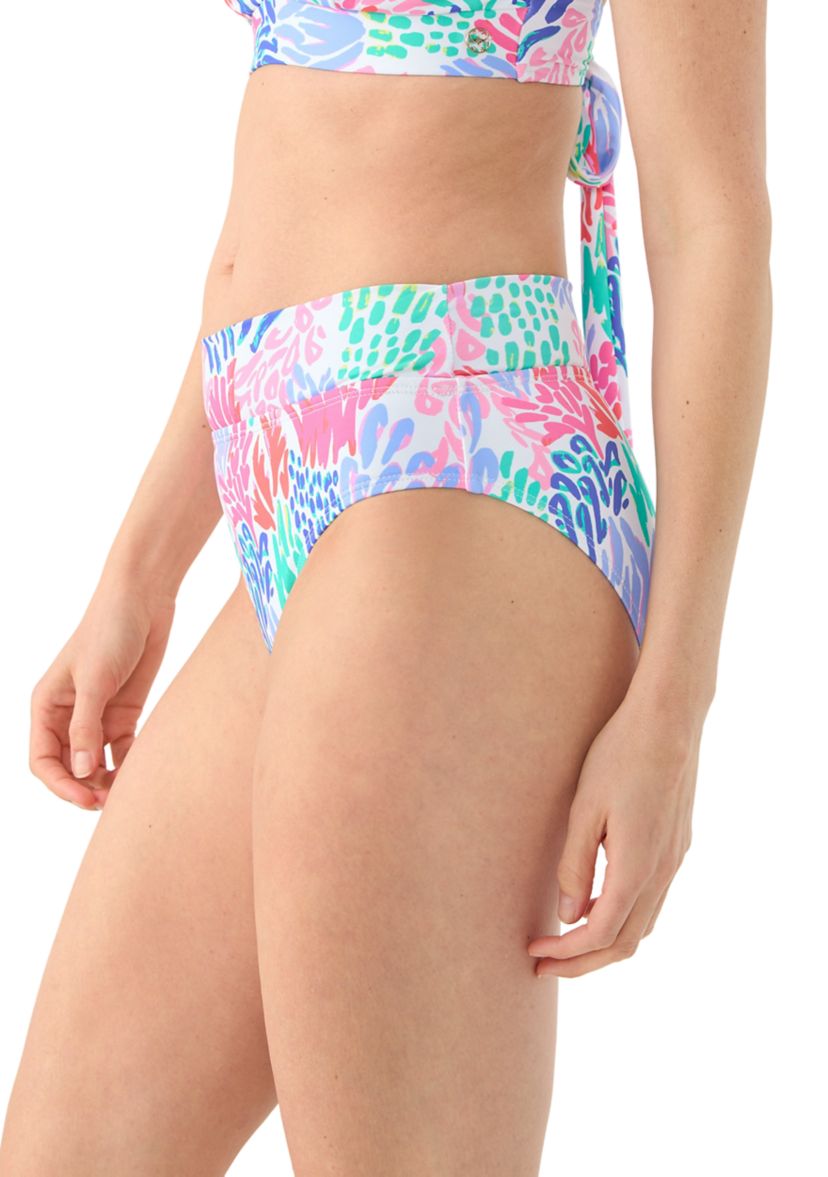High Rise Banded Swim Briefs