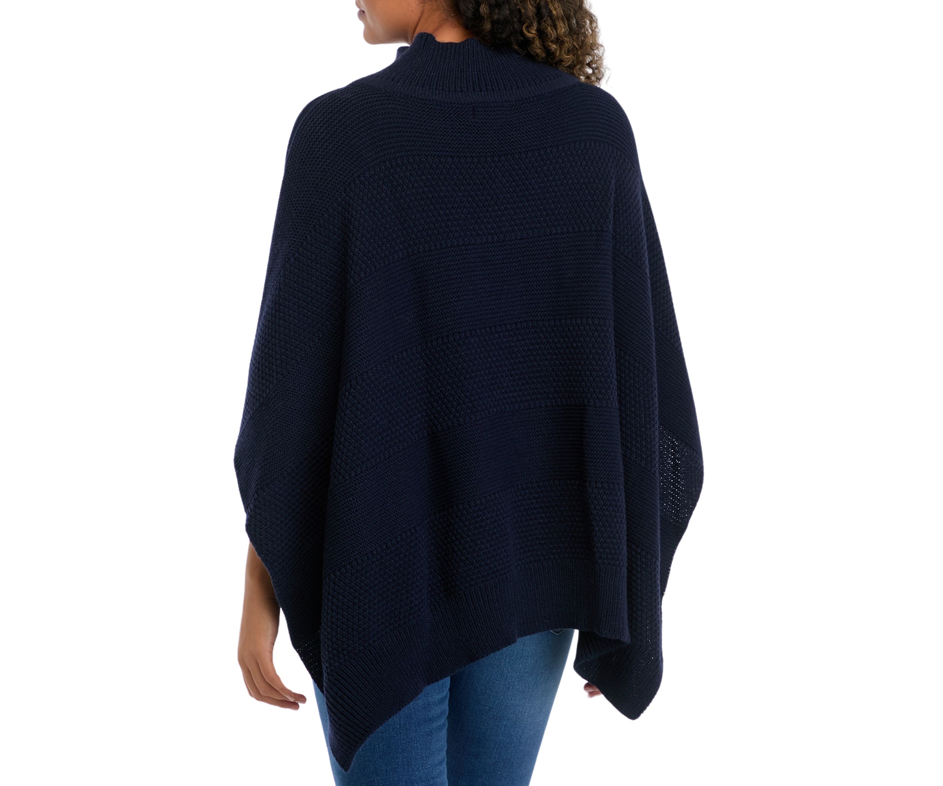 Womens Poncho Sweater