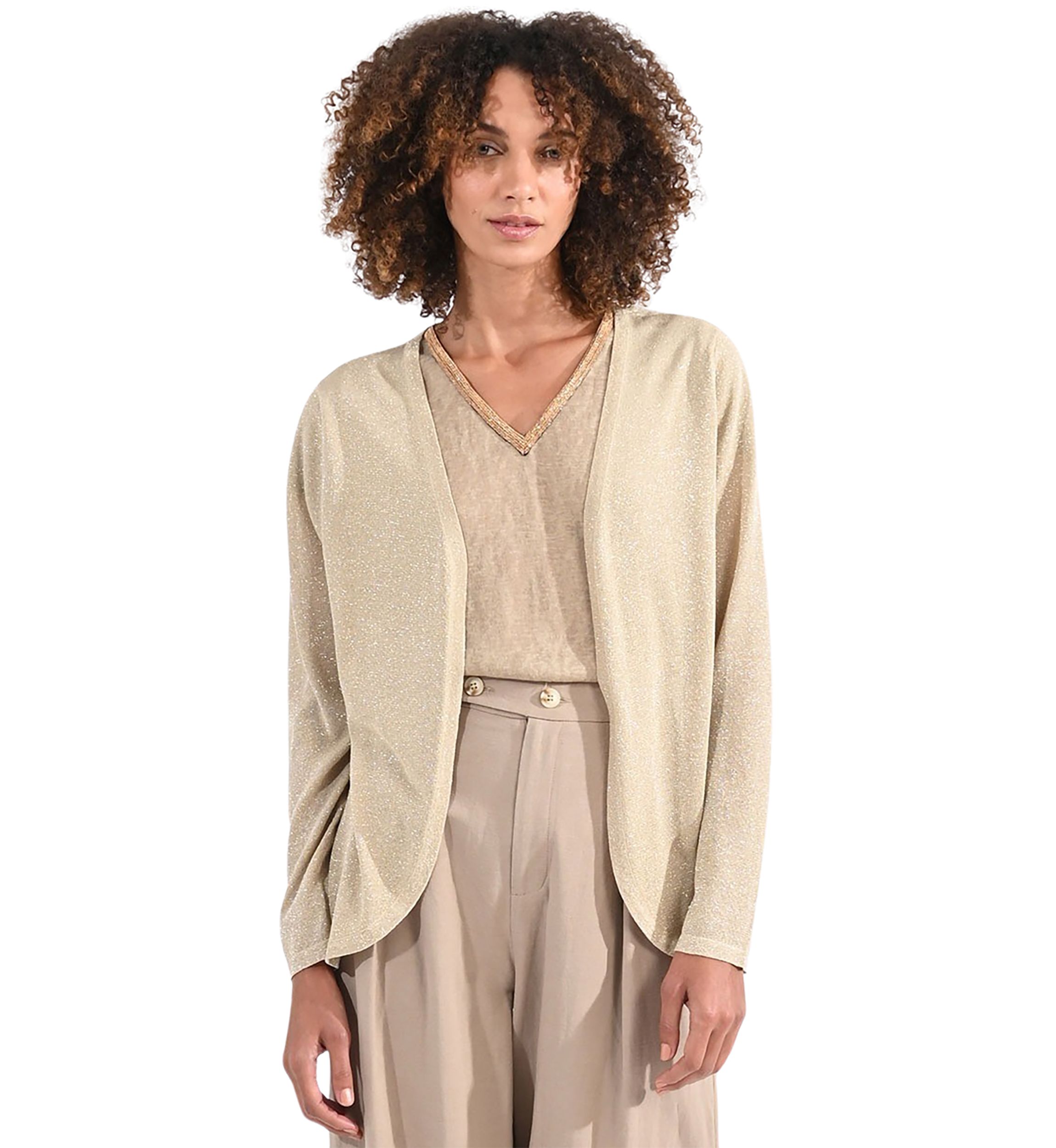 Womens Open Front Long Cardigan