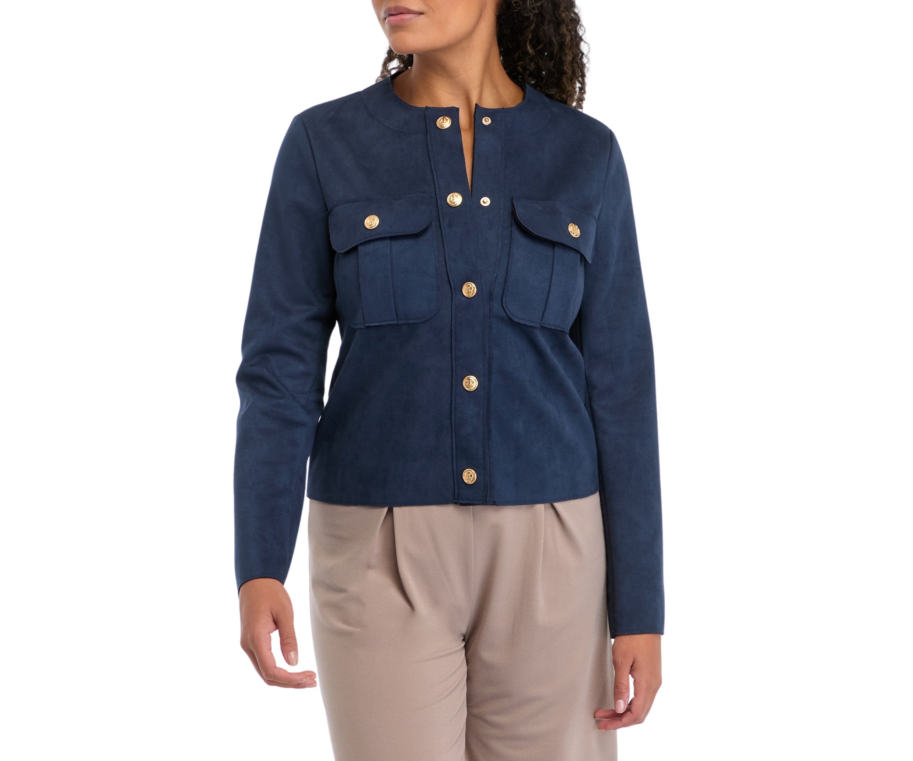 Womens Suede Jacket 