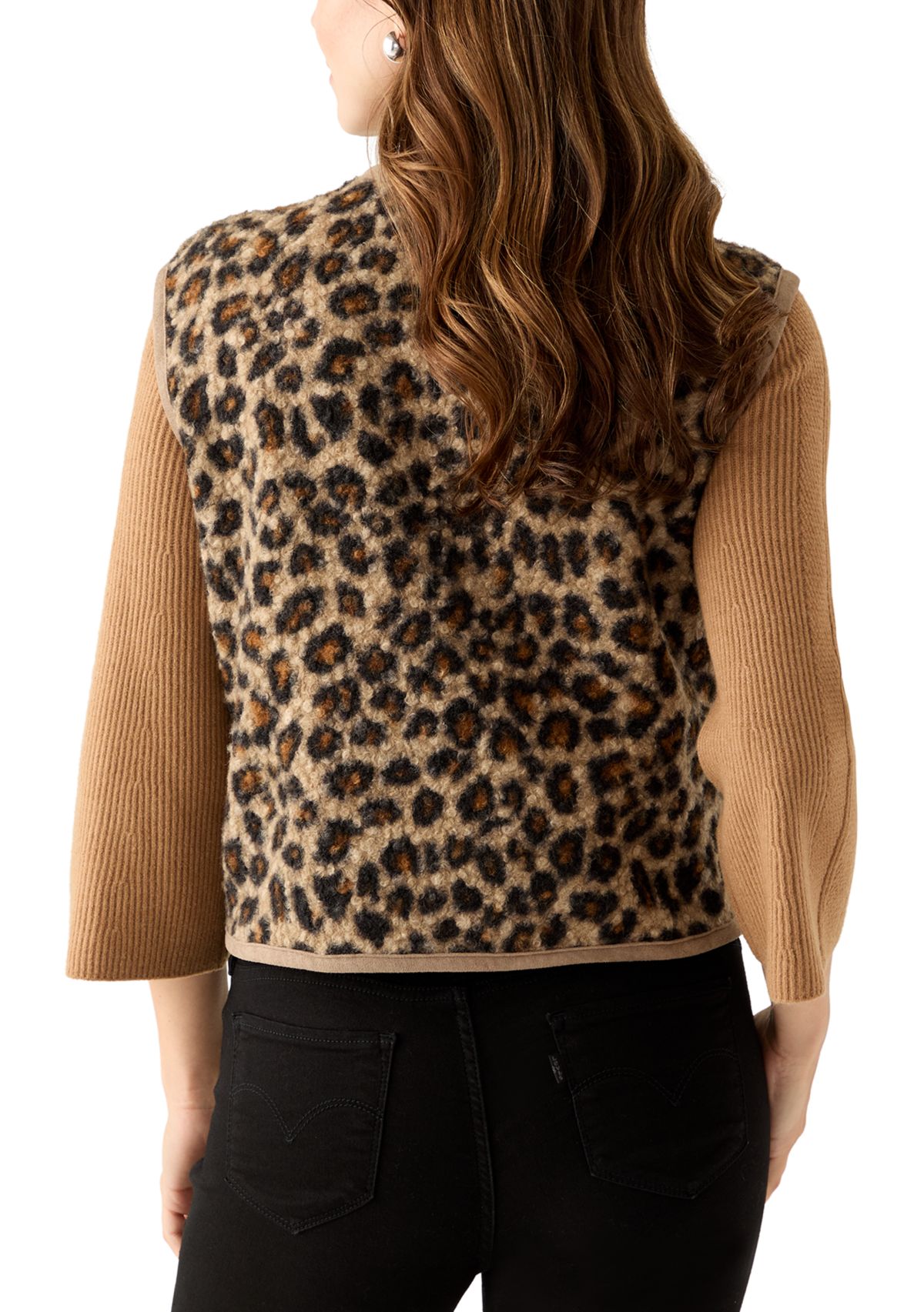 Womens Leopard Vest 