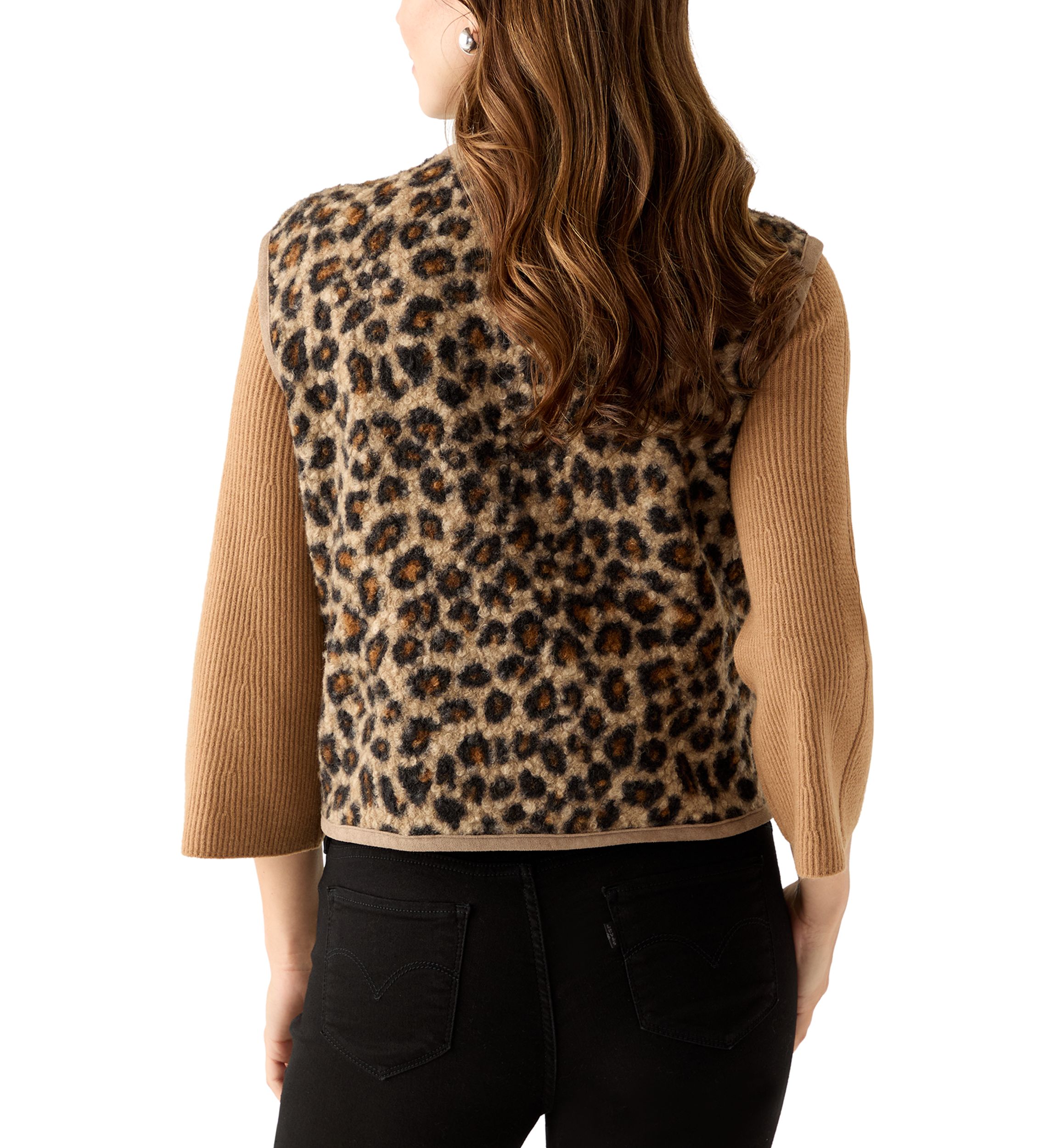 Womens Leopard Vest 