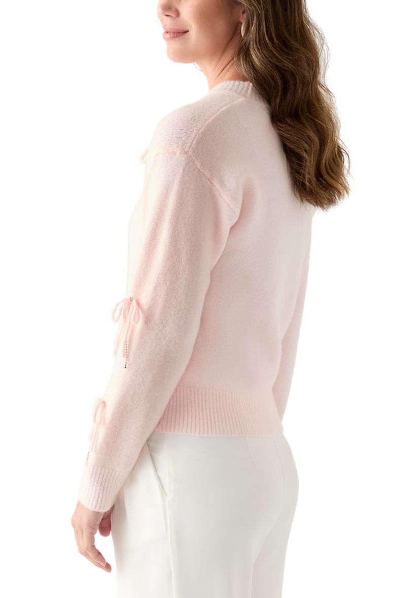 Womens 3D Bow Sweater