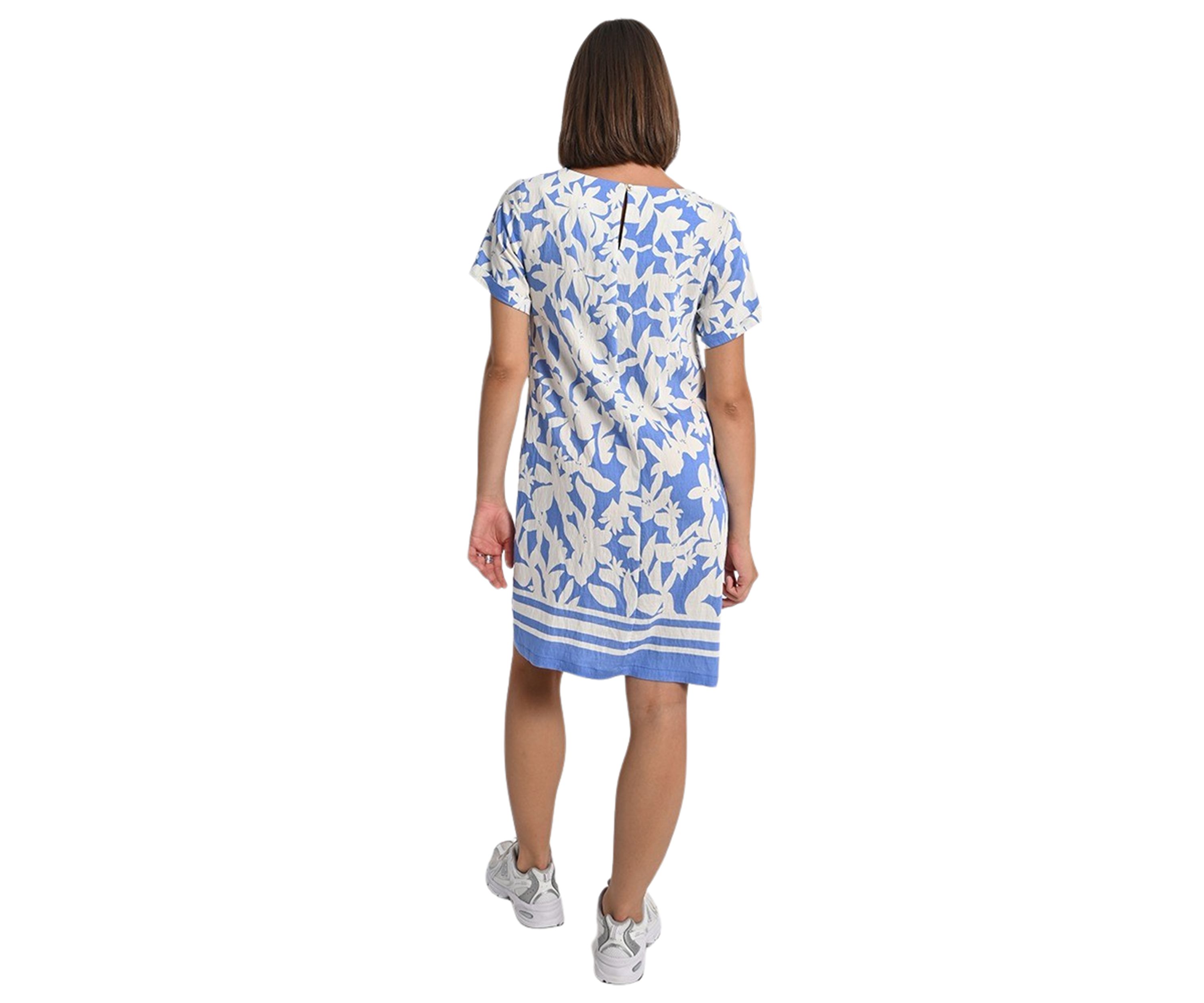 Womens Printed Shift Dress