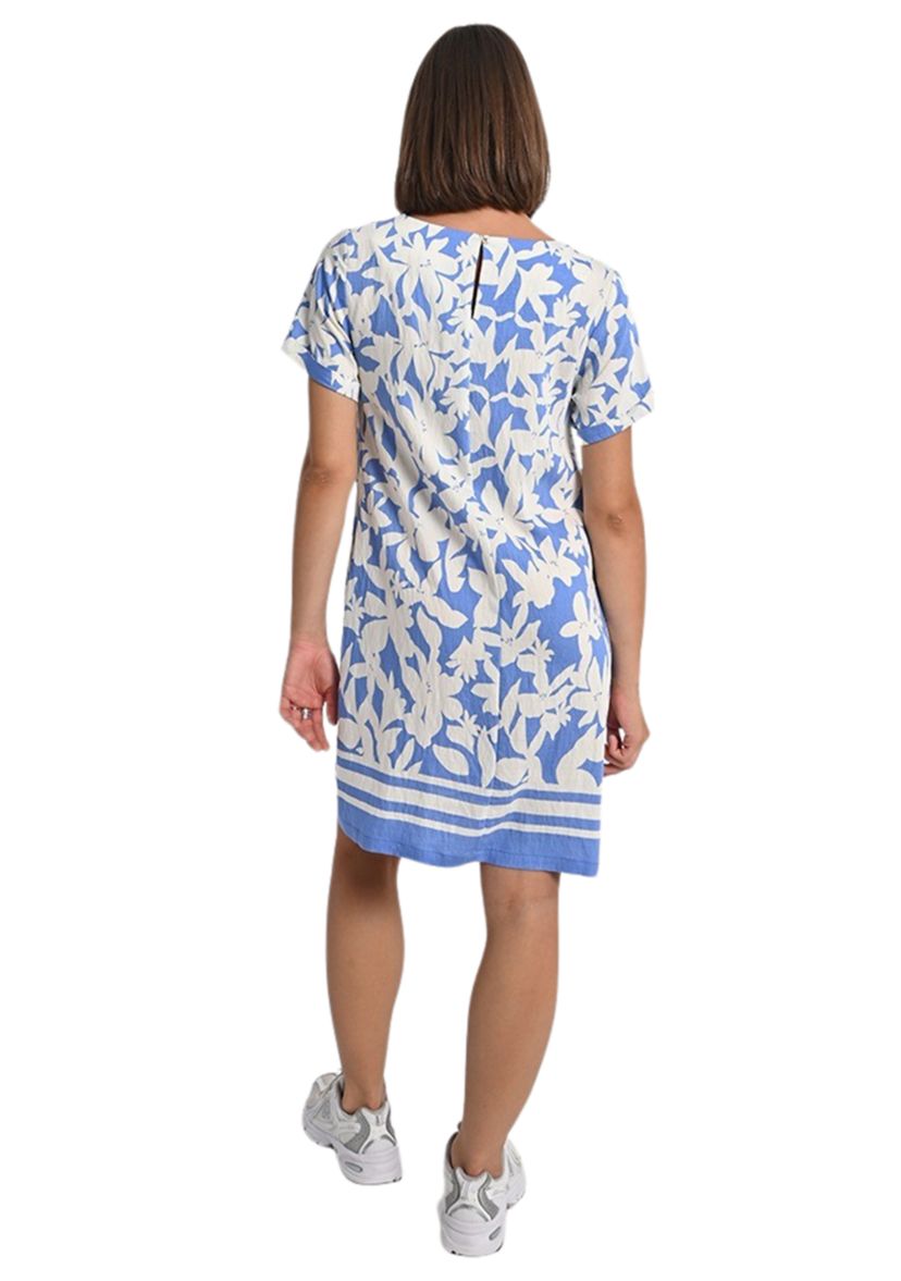 Womens Printed Shift Dress