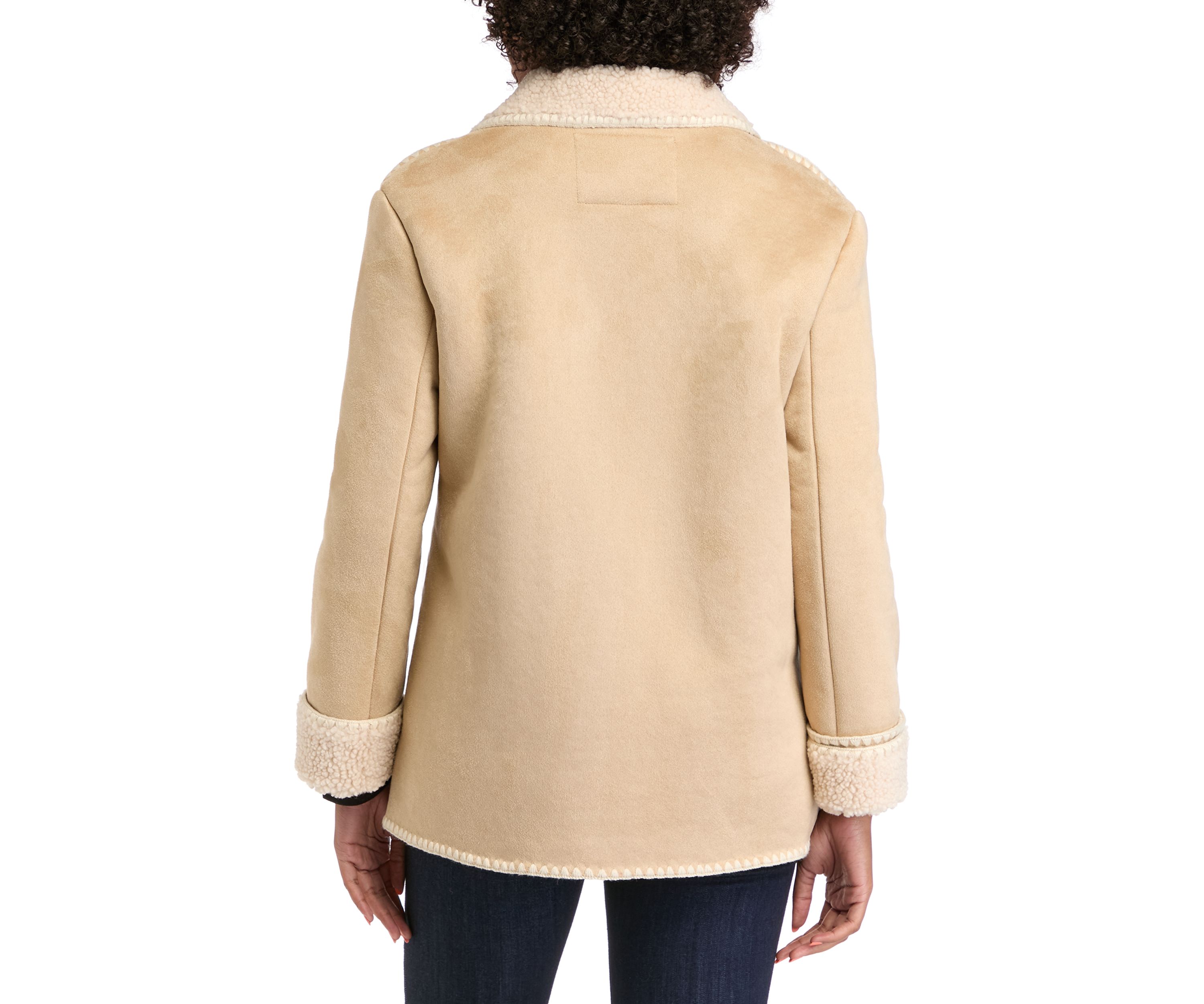 Womens Sherpa Collar Jacket