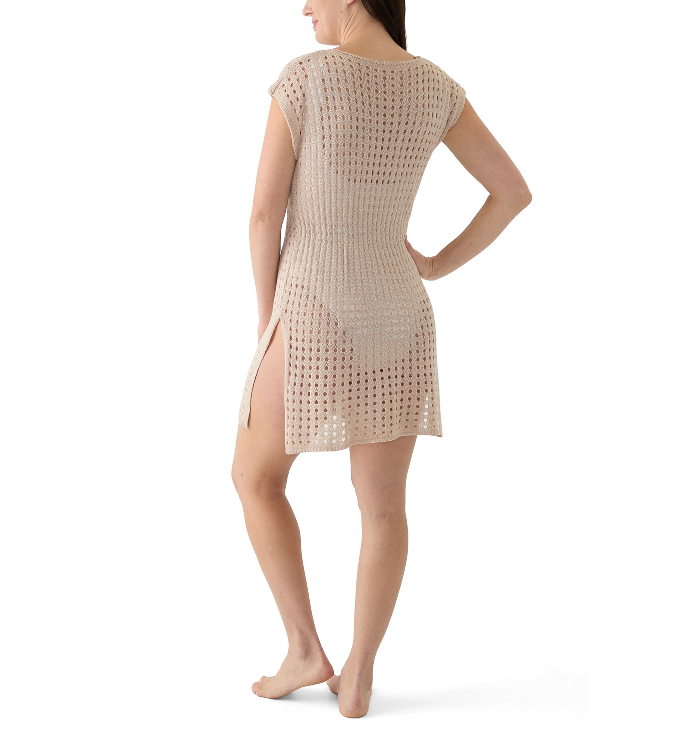 Open Knit Swim Coverup