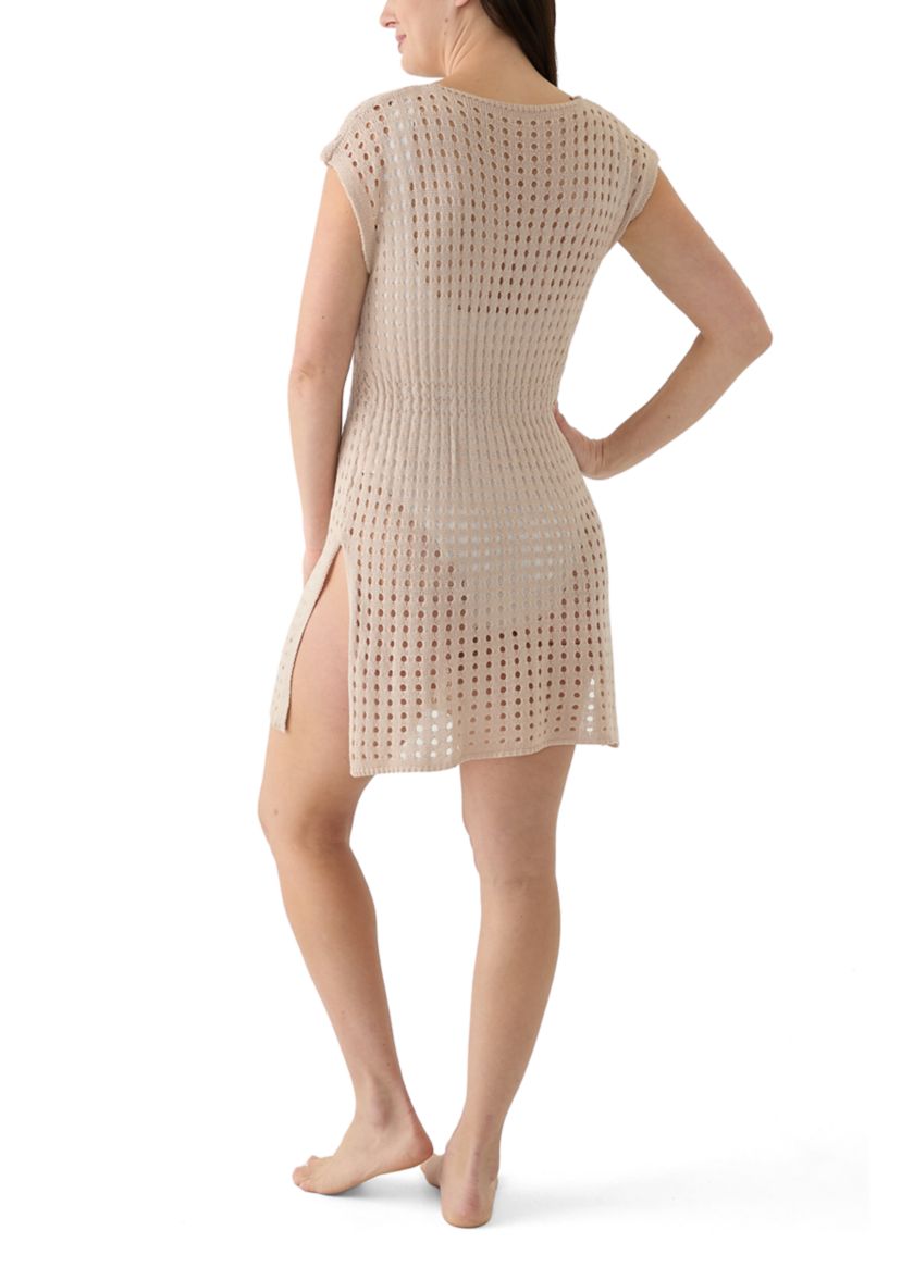 Open Knit Swim Coverup