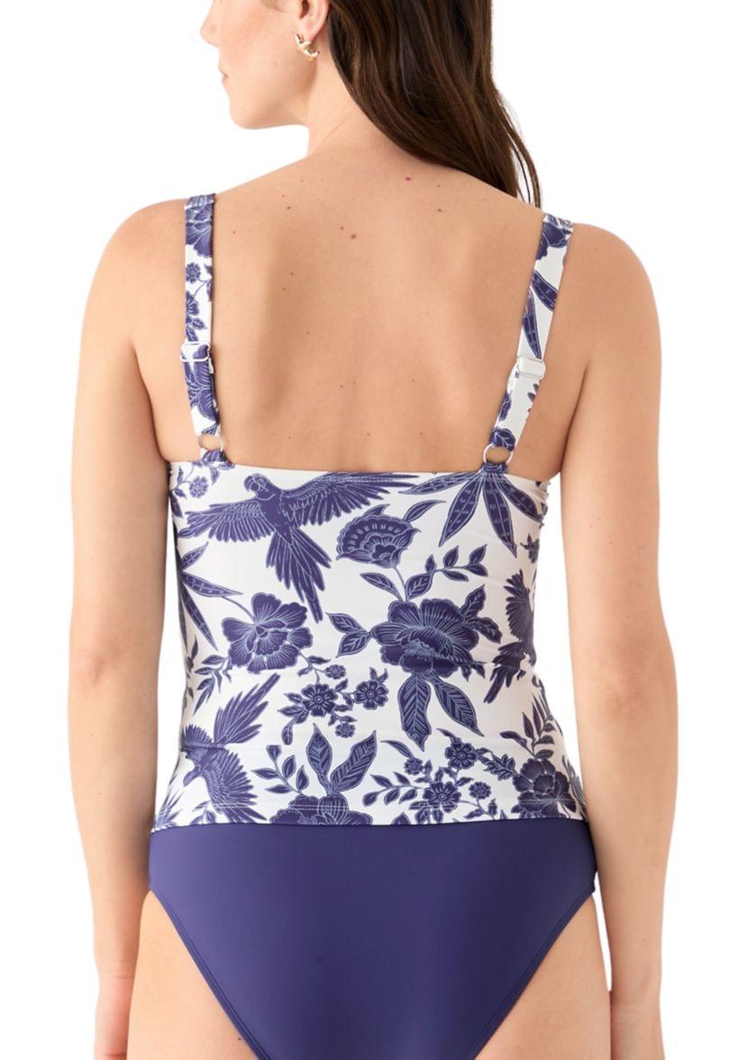 Floral Printed Tankini Top 