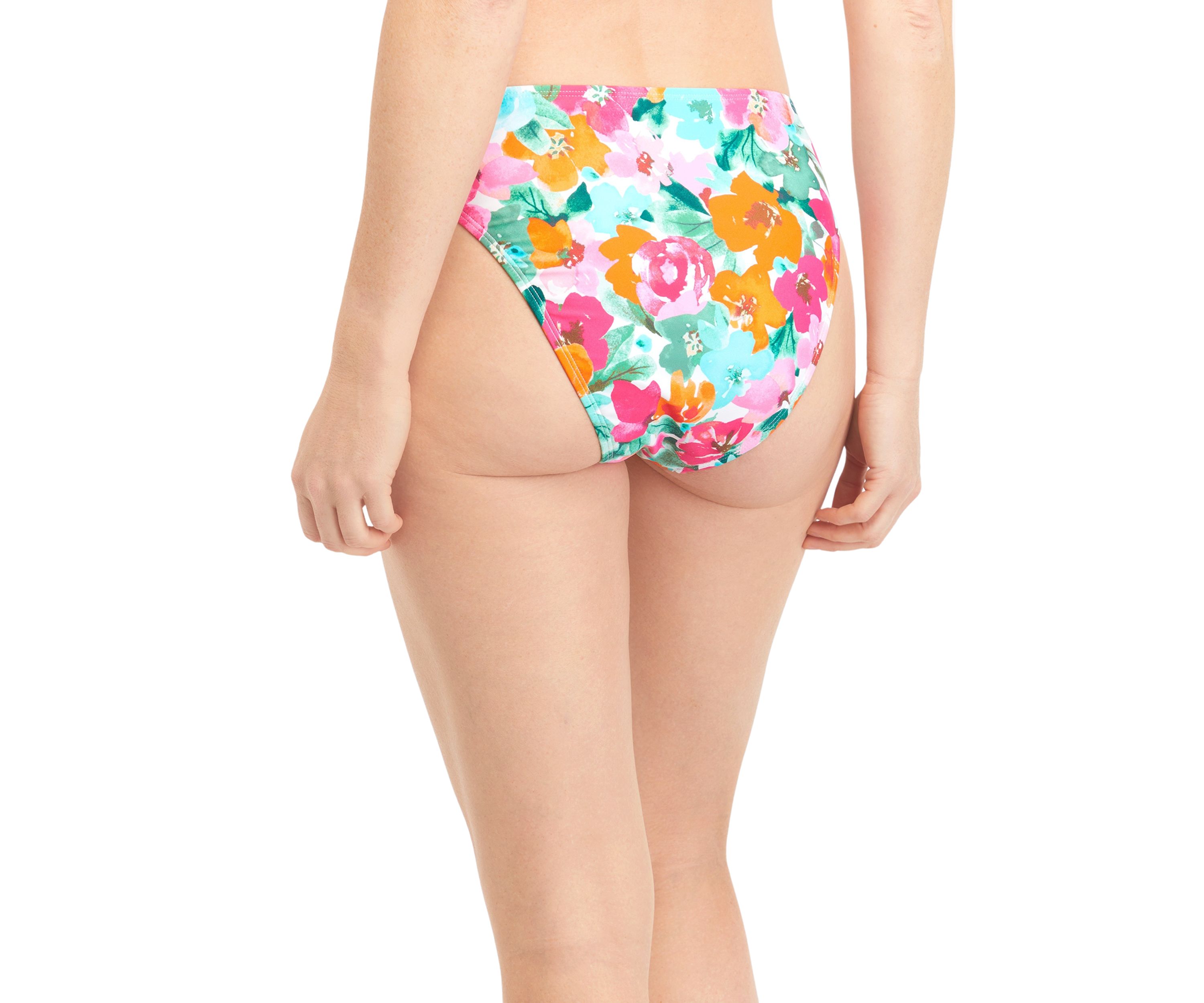Floral Hipster Swim Bottoms