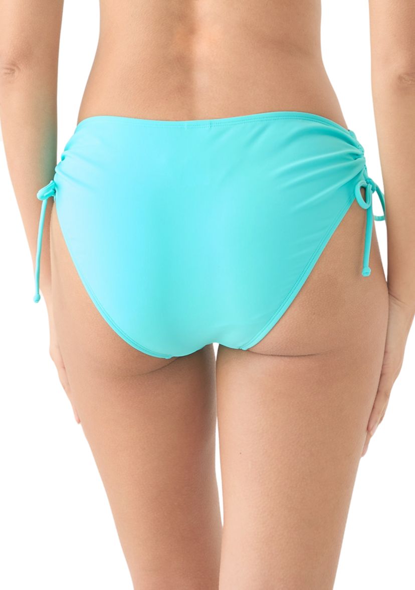 Mid Rise Adjustable Brief Swim Bottoms