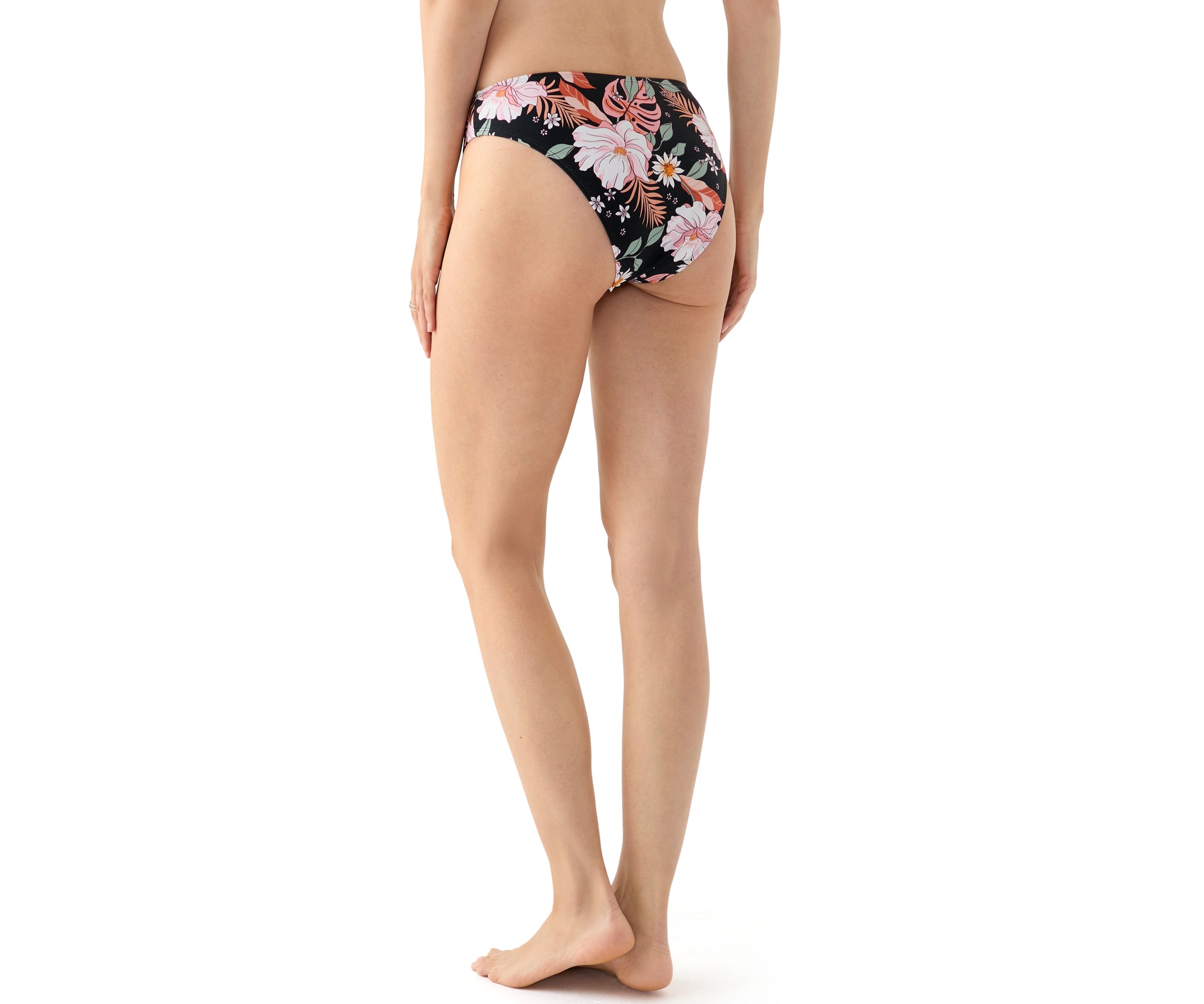 Floral Mid Rise Swim Brief 