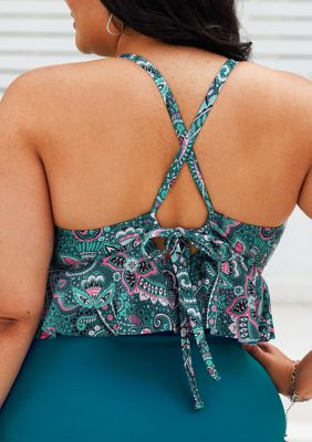 Belk plus size swimwear hotsell