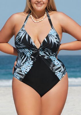 Belk plus size swimwear best sale