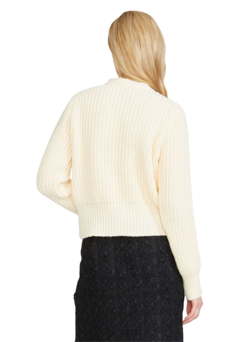 Womens Jewel Trimmed Cardigan