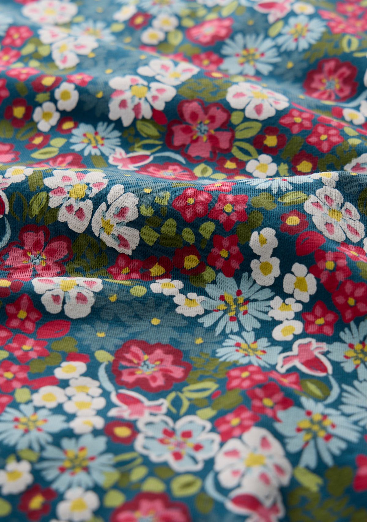 Plus Size Rose Jersey Skirt