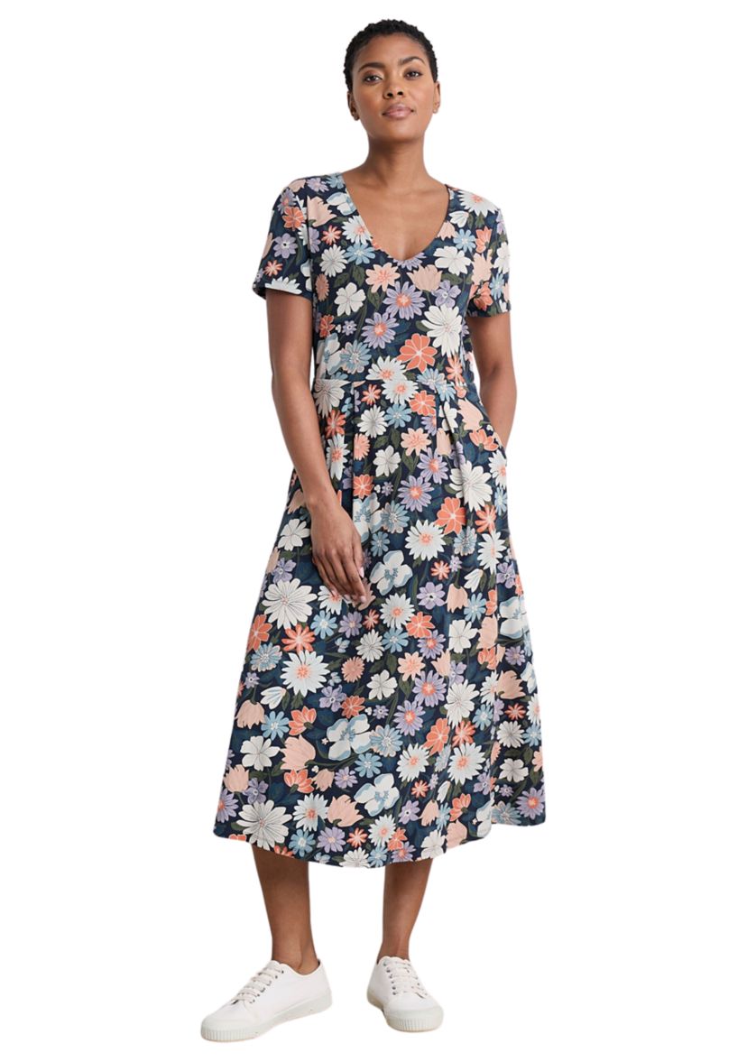 Womens Printed Helena Dress