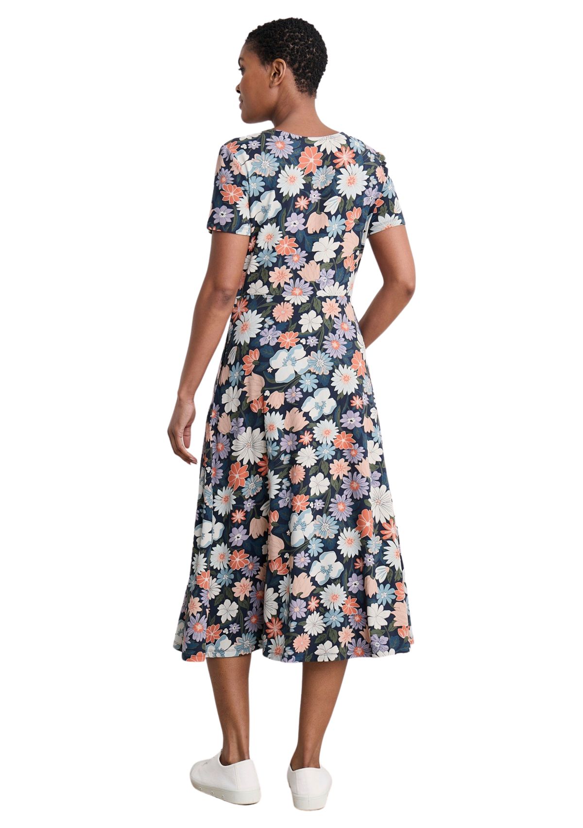 Womens Printed Helena Dress