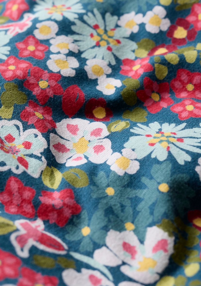 Womens Wild Bouquet Printed Dress