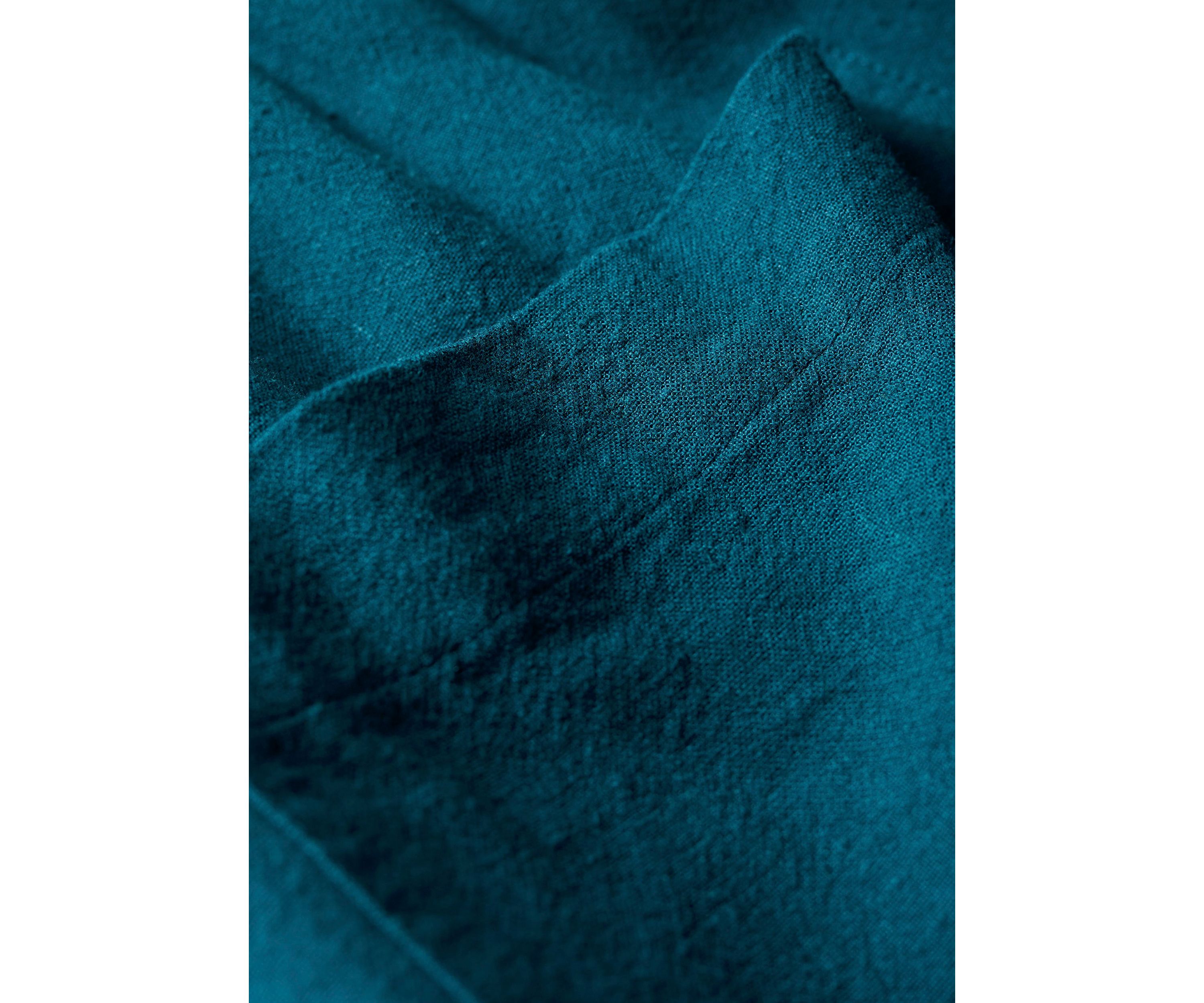 Sea Heart Linen Blend Culotte Pants