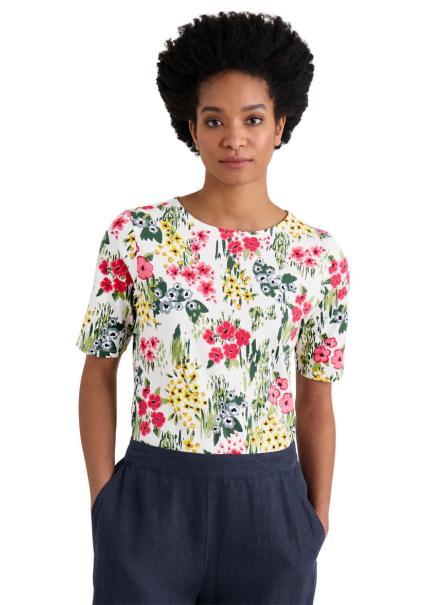 Womens Printed Poison Jersey Top