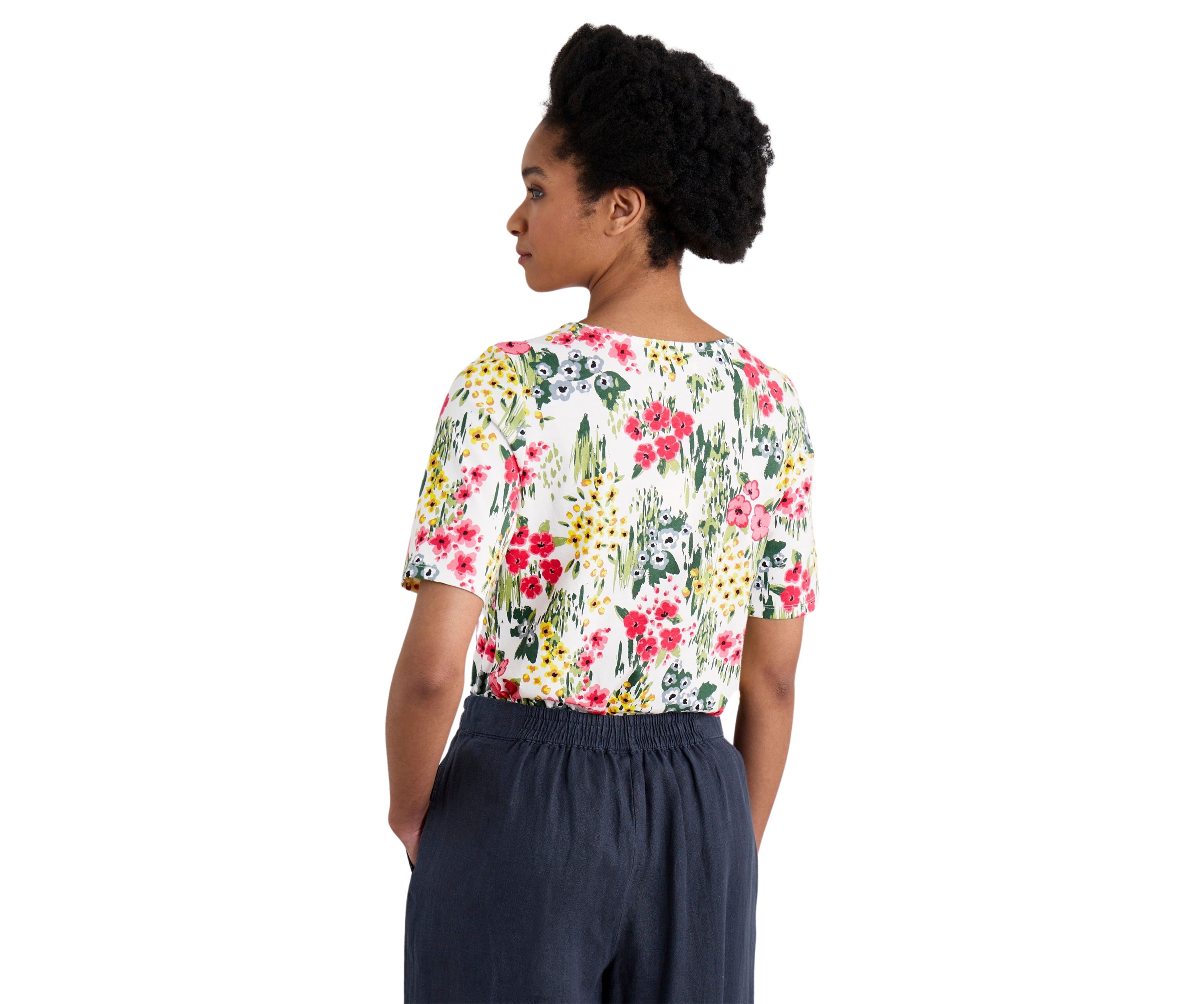 Womens Printed Poison Jersey Top