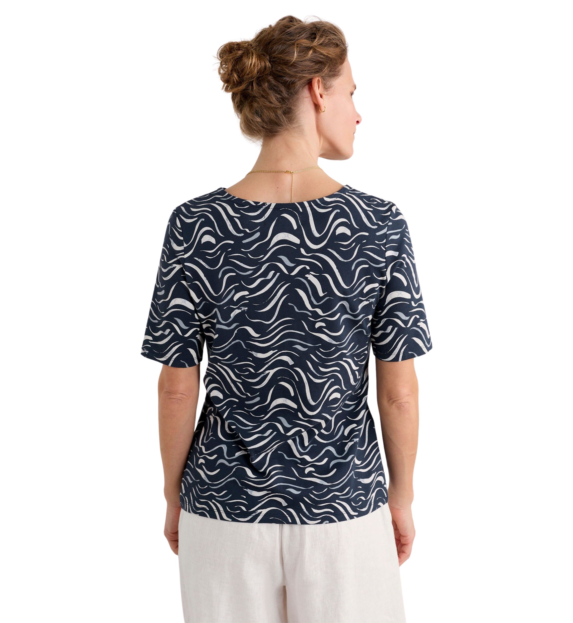 Womens Poisson Jersey Top