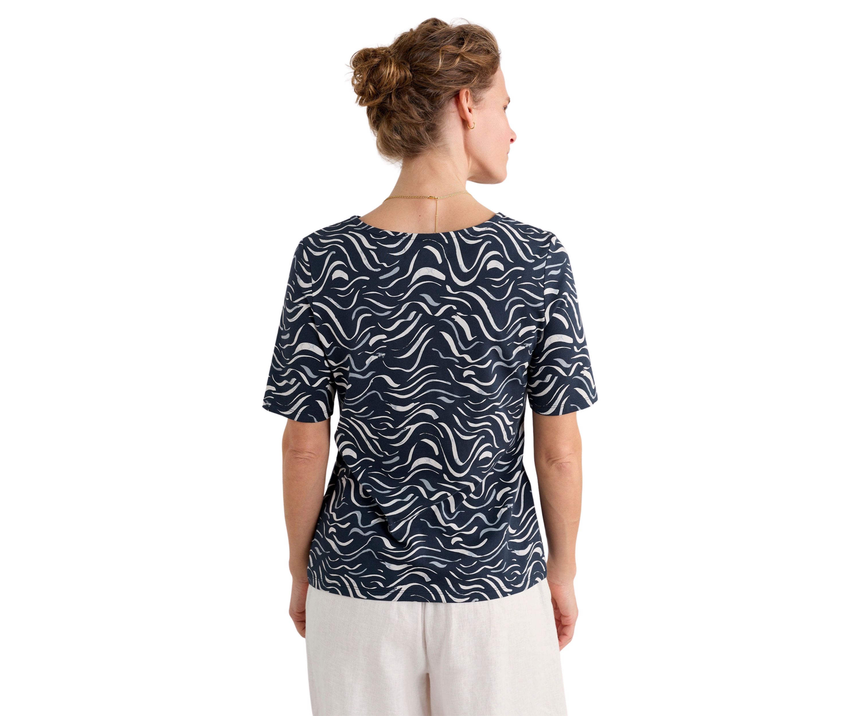 Womens Poisson Jersey Top