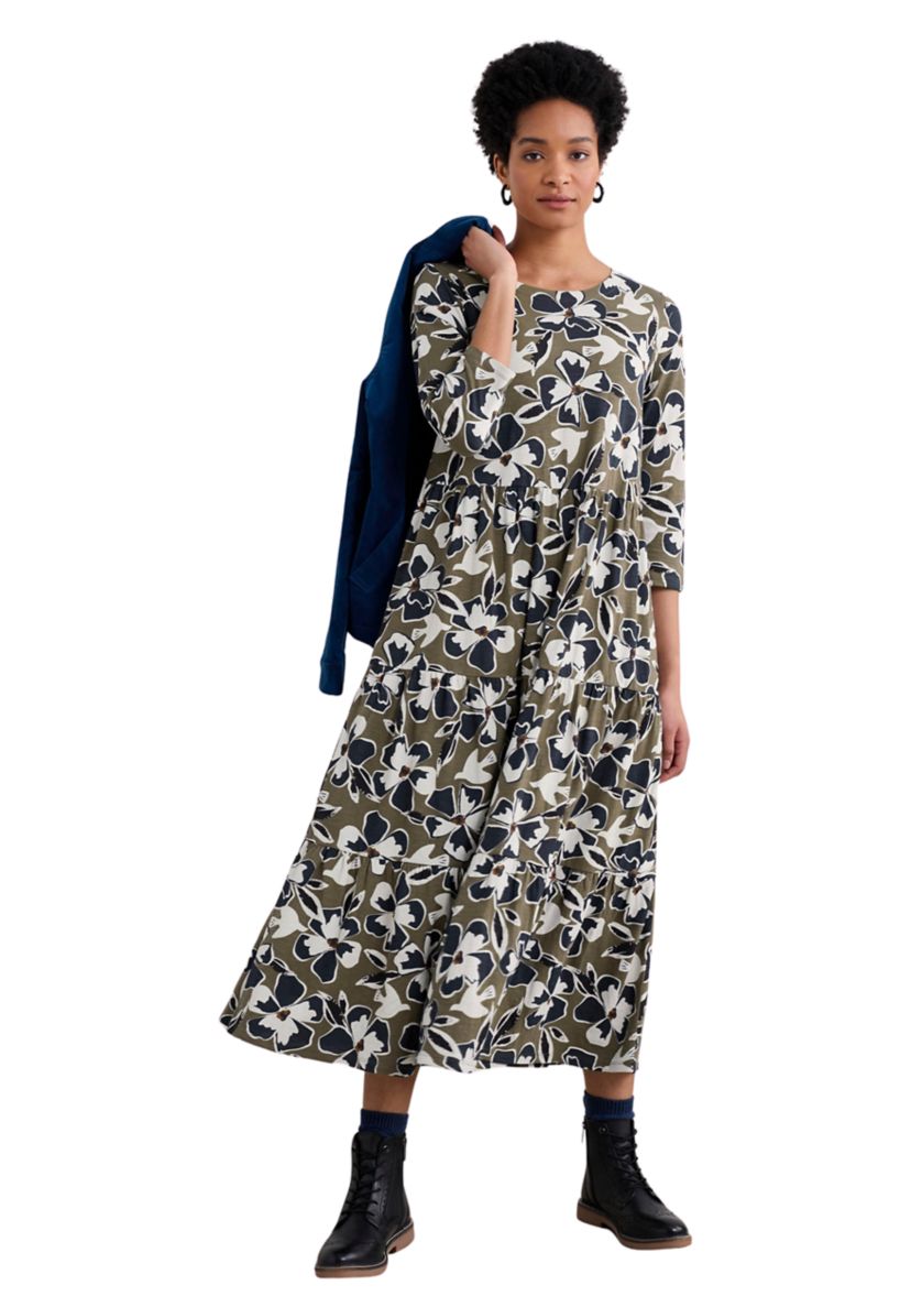 Womens Line Strokes Dress