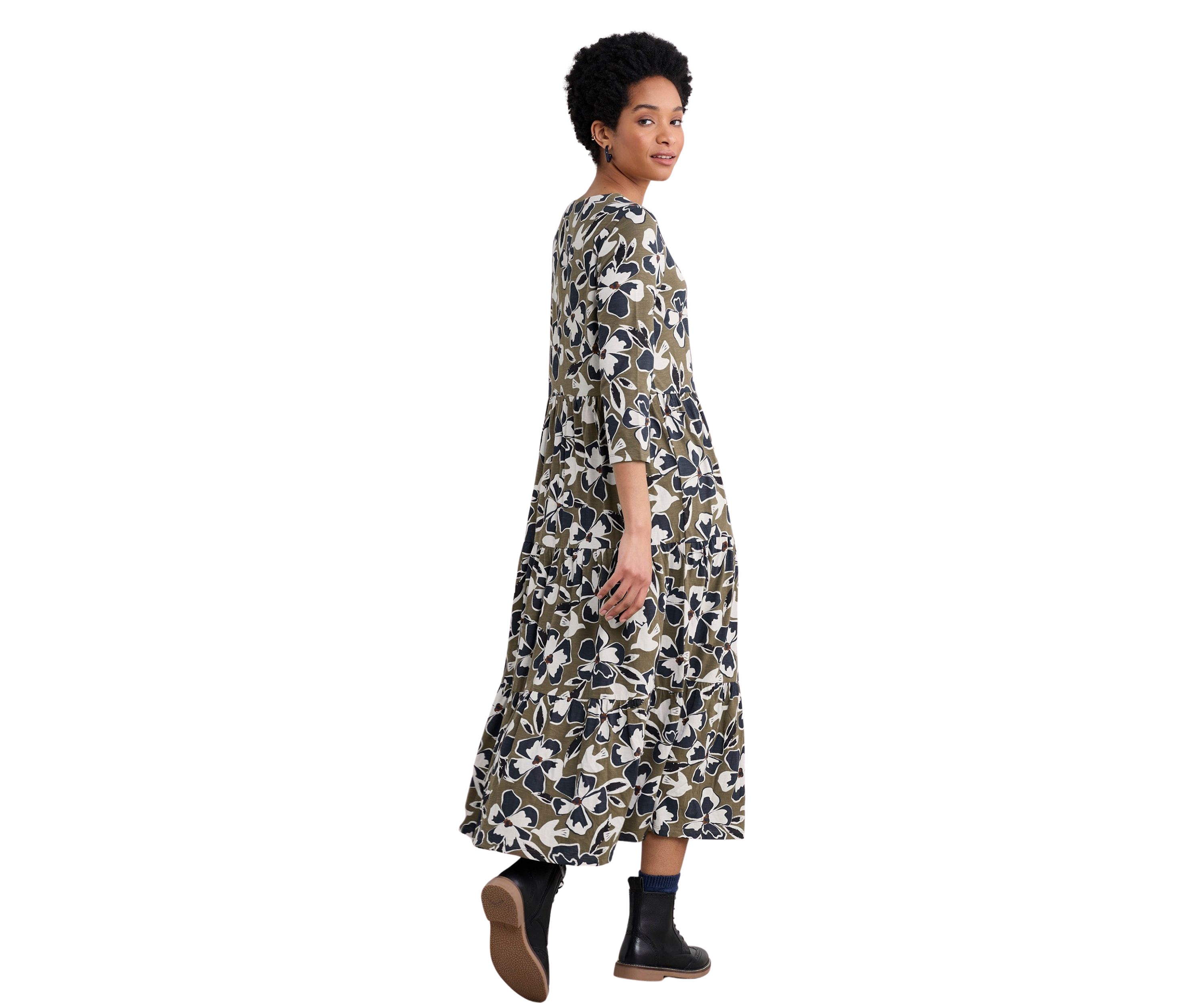 Womens Line Strokes Dress