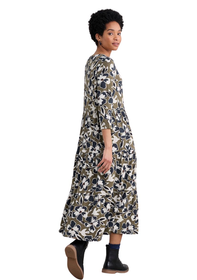 Womens Line Strokes Dress