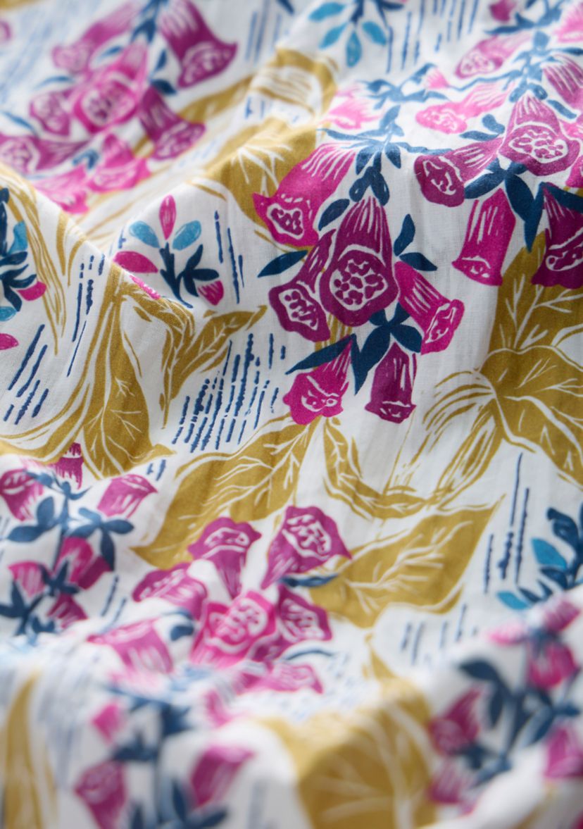 Womens Larissa Printed Organic Cotton Shirt