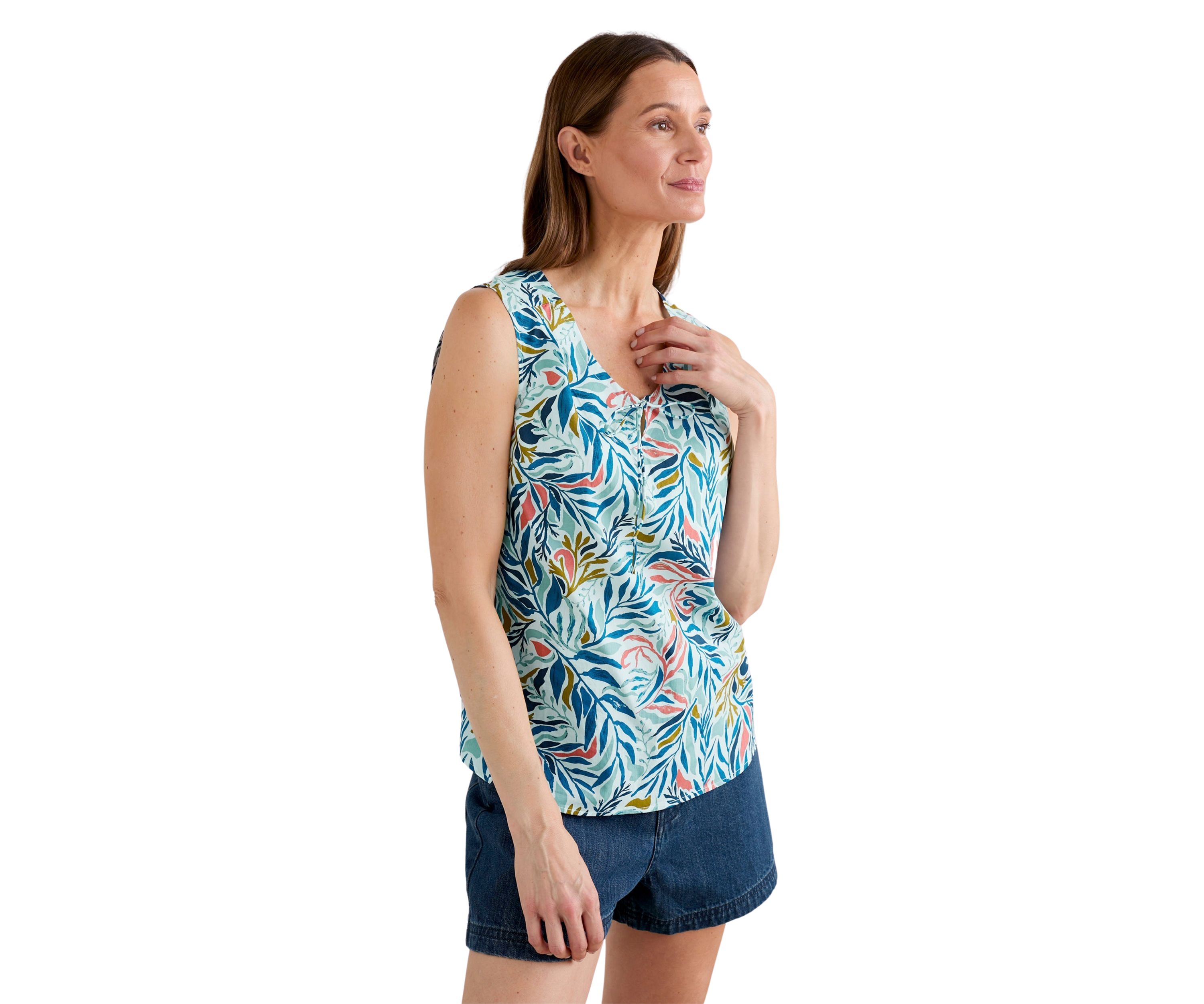 Womens Cobbs Well Sleeveless Top