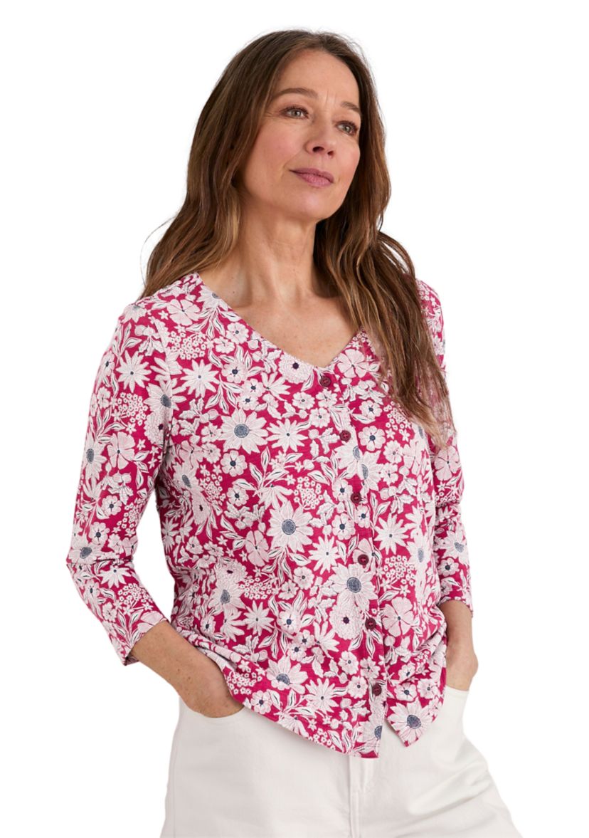 Womens 3/4 Studio Glass Top