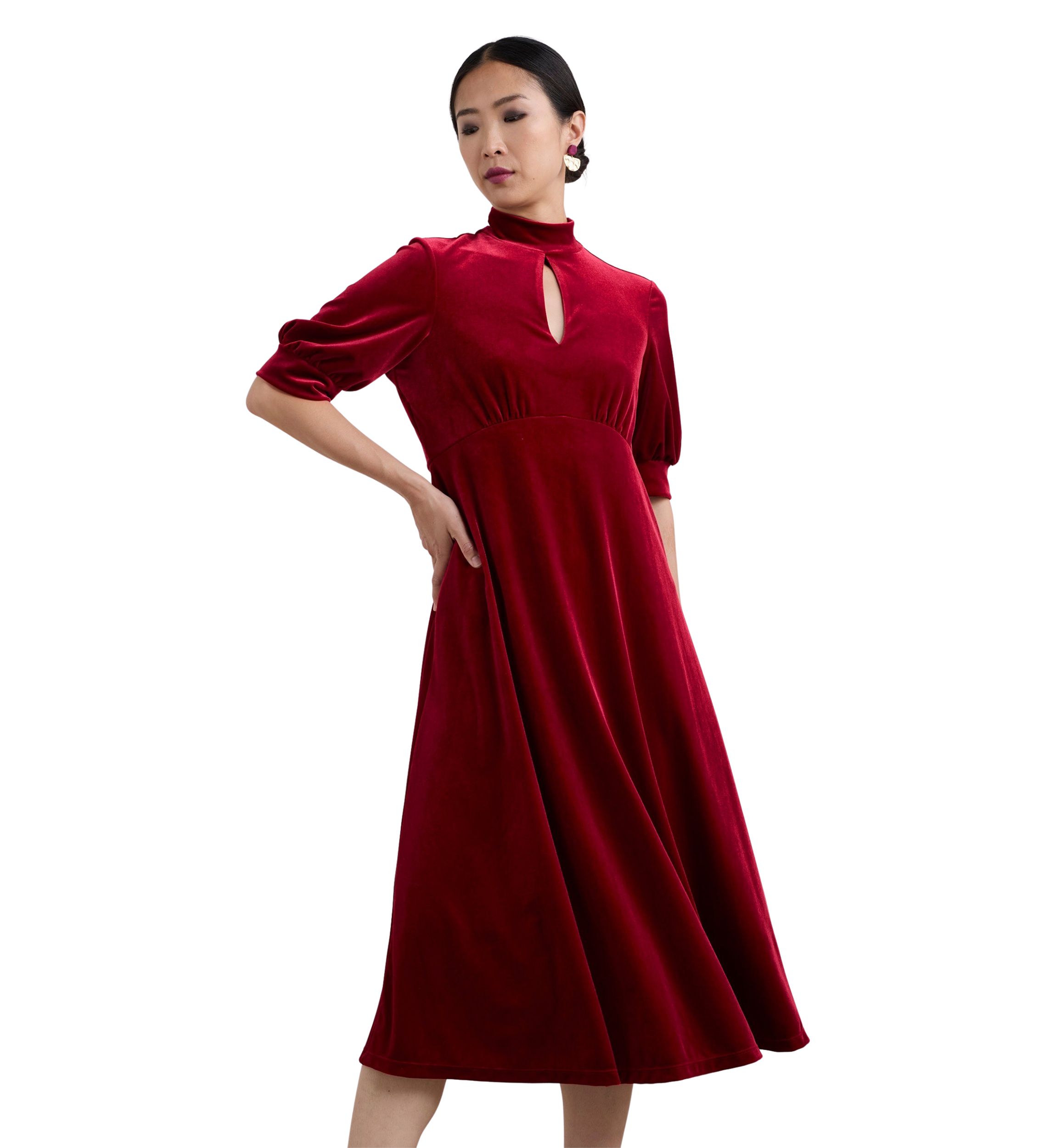 Womens Four Lanes Dress