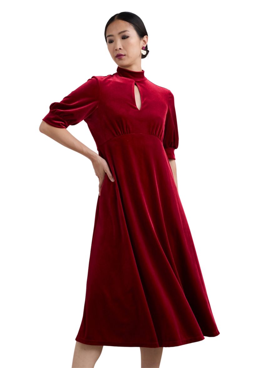 Womens Four Lanes Dress