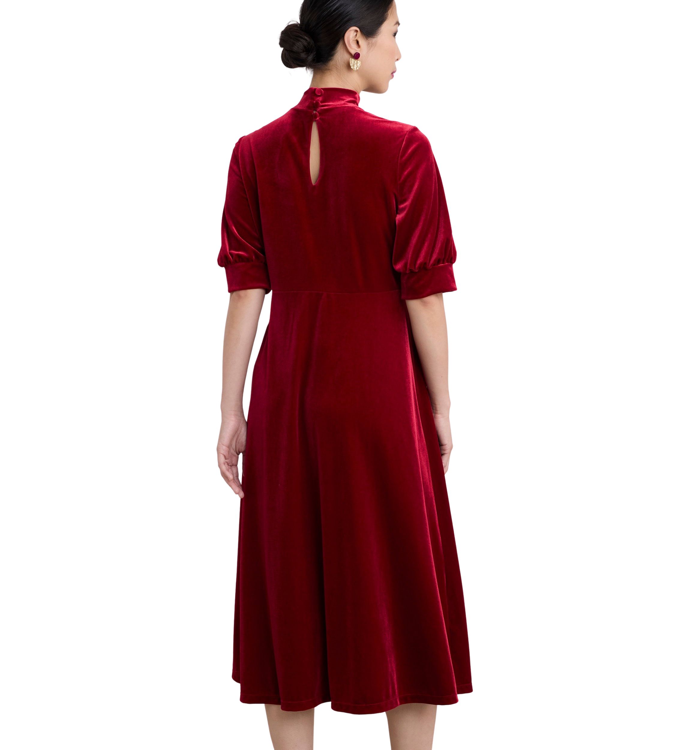 Womens Four Lanes Dress