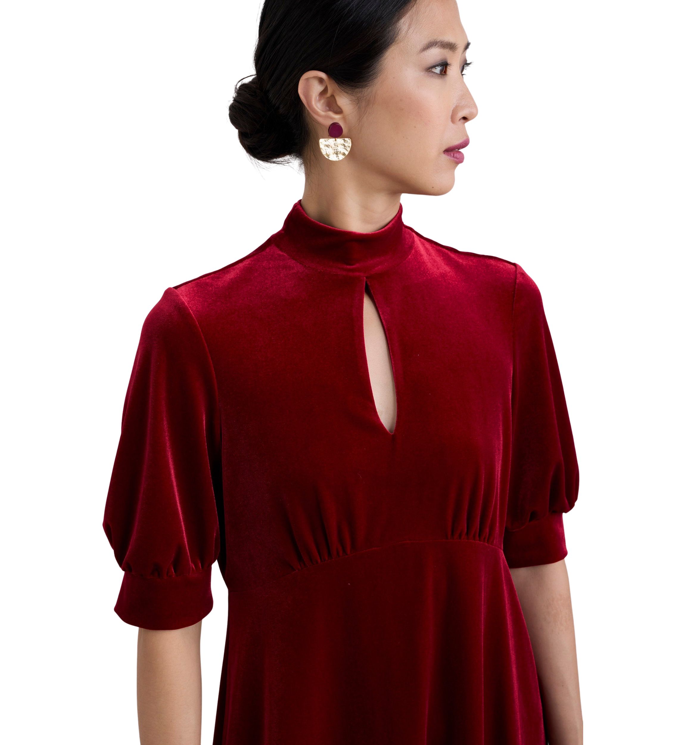 Womens Four Lanes Dress