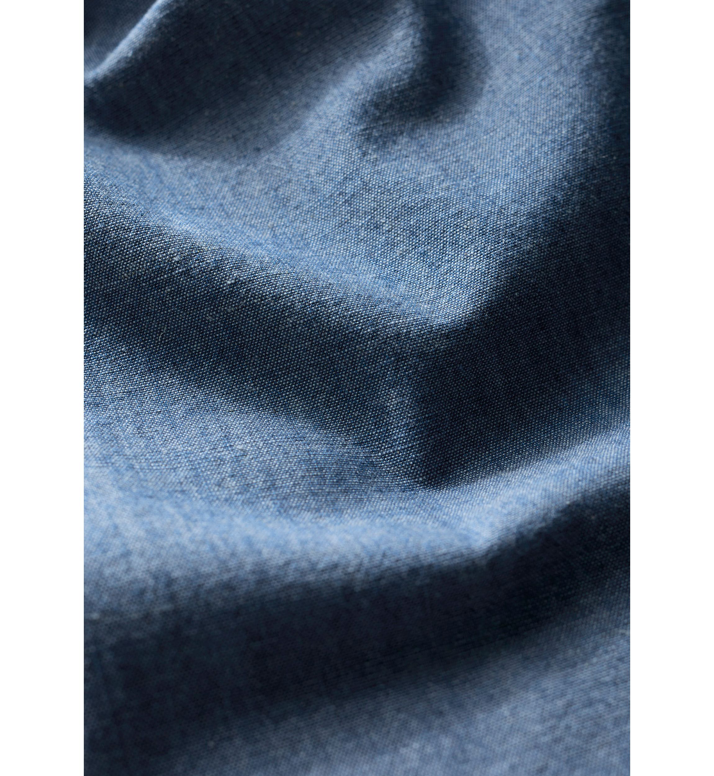 Womens Calluna Wide Leg Chambray Pants