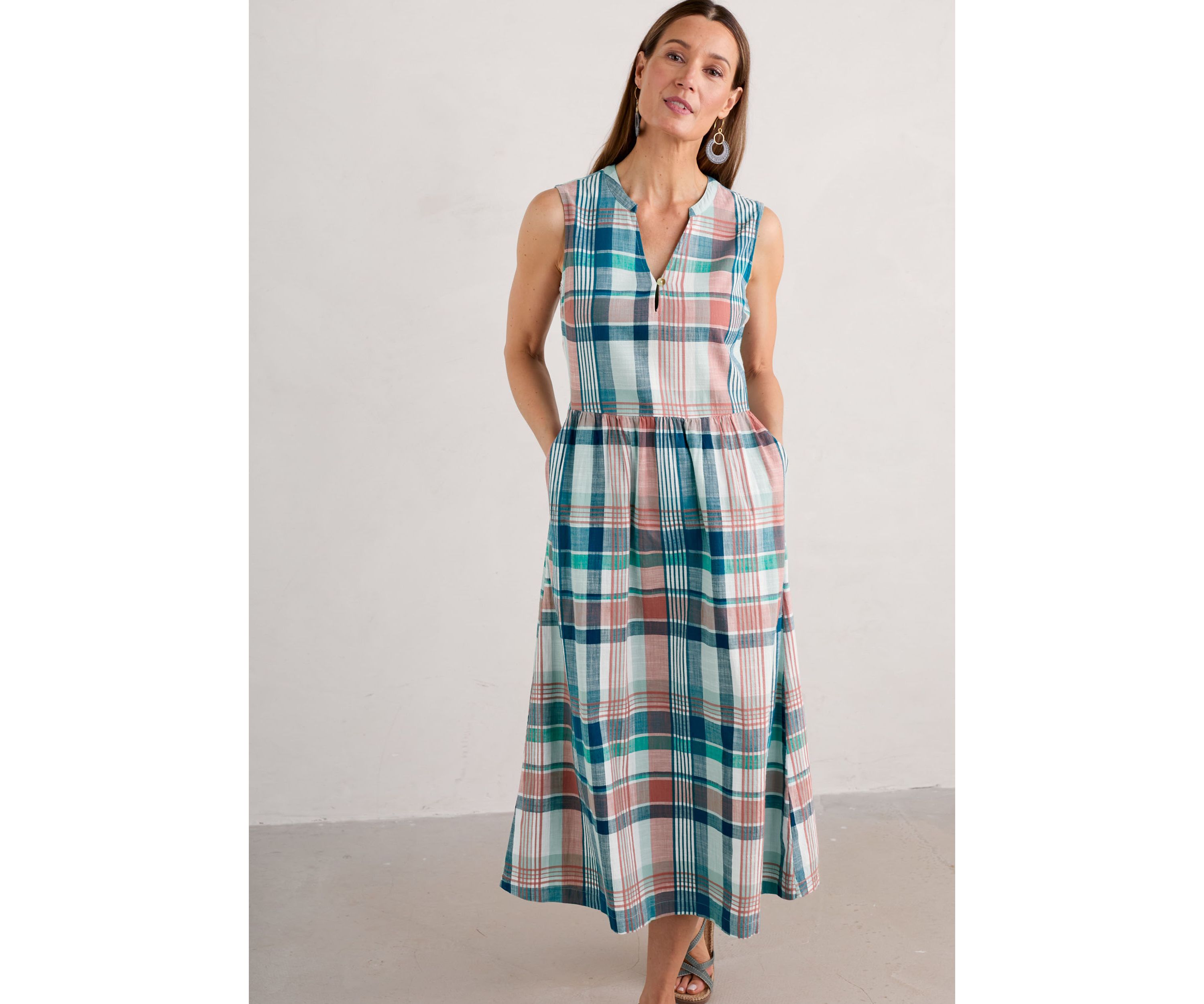 Womens Bassett Wood Organic Cotton Dress